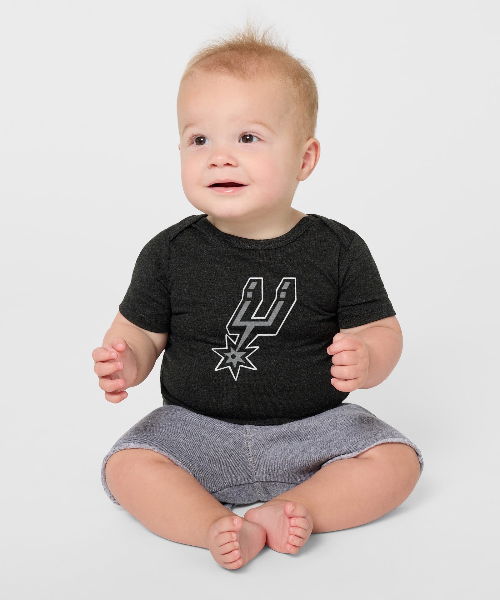 San Antonio Spurs Logo Baby One Piece