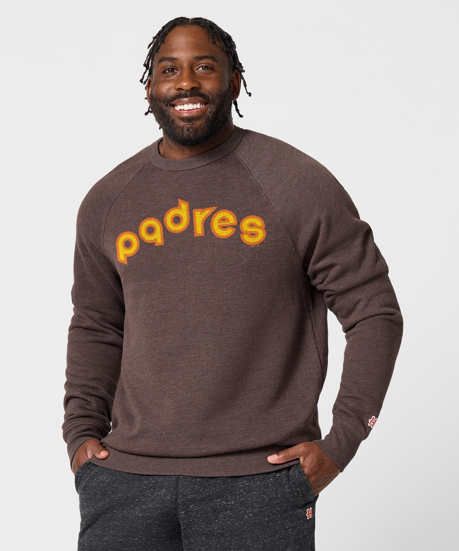 San Diego Padres Jersey Logo '80 Crewneck