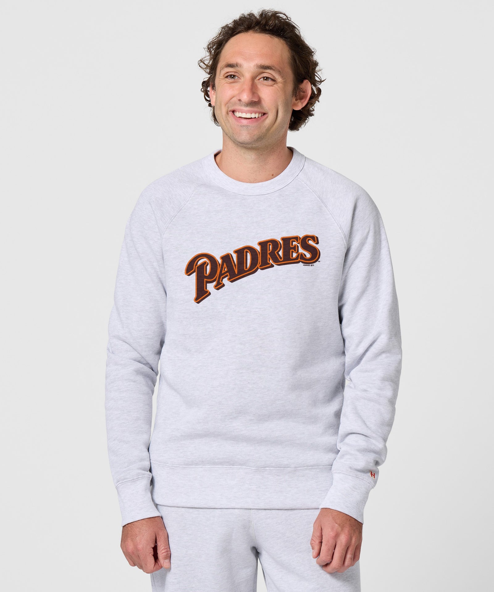 San Diego Padres Jersey Logo '85 Crewneck