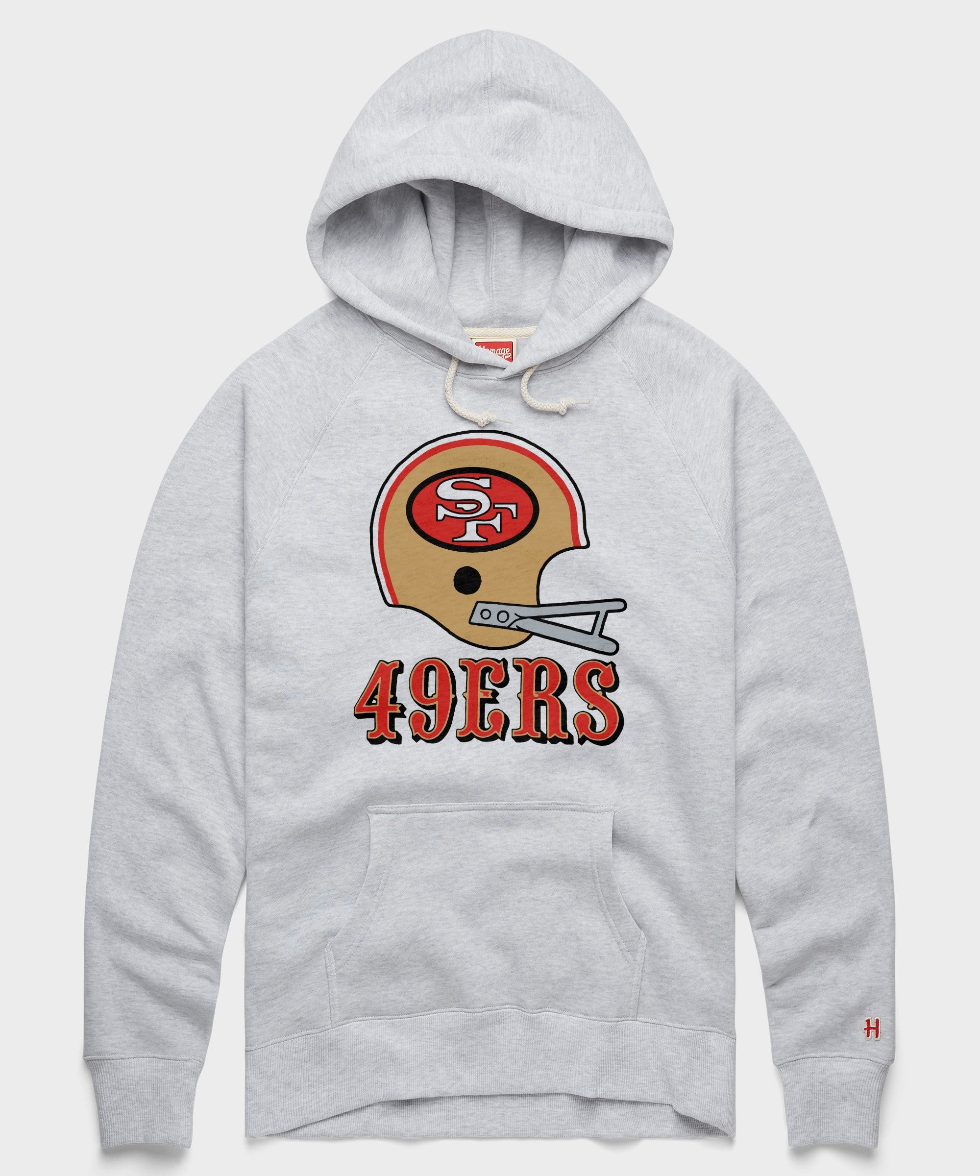San Francisco 49Ers Big Helmet Hoodie