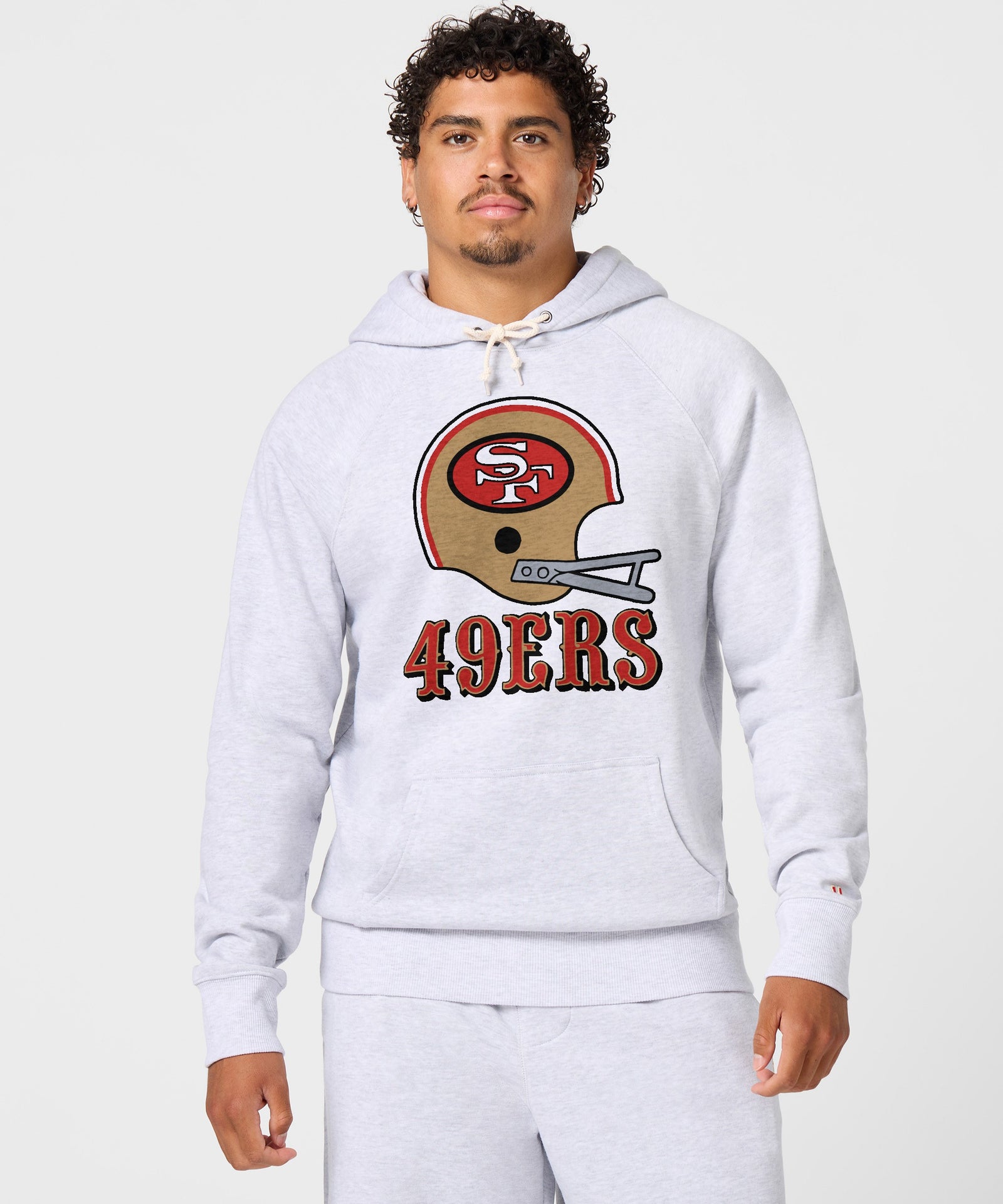 San Francisco 49Ers Big Helmet Hoodie