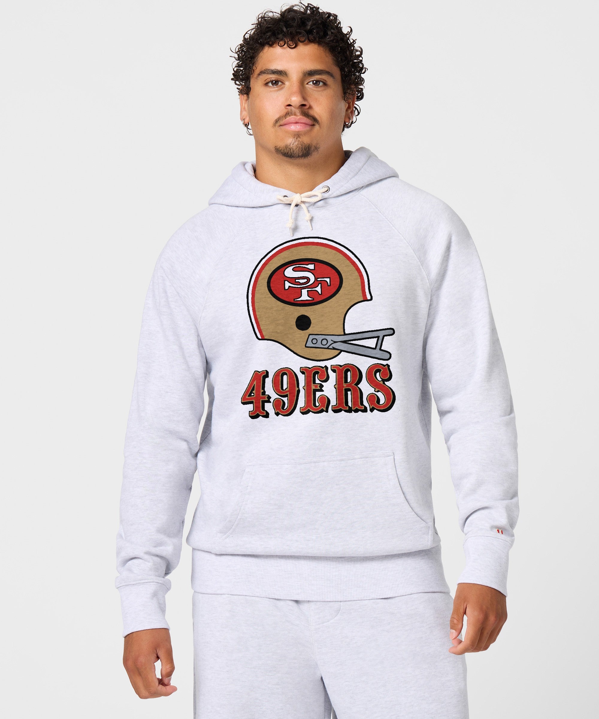 San Francisco 49Ers Big Helmet Hoodie