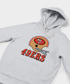 San Francisco 49Ers Big Helmet Hoodie