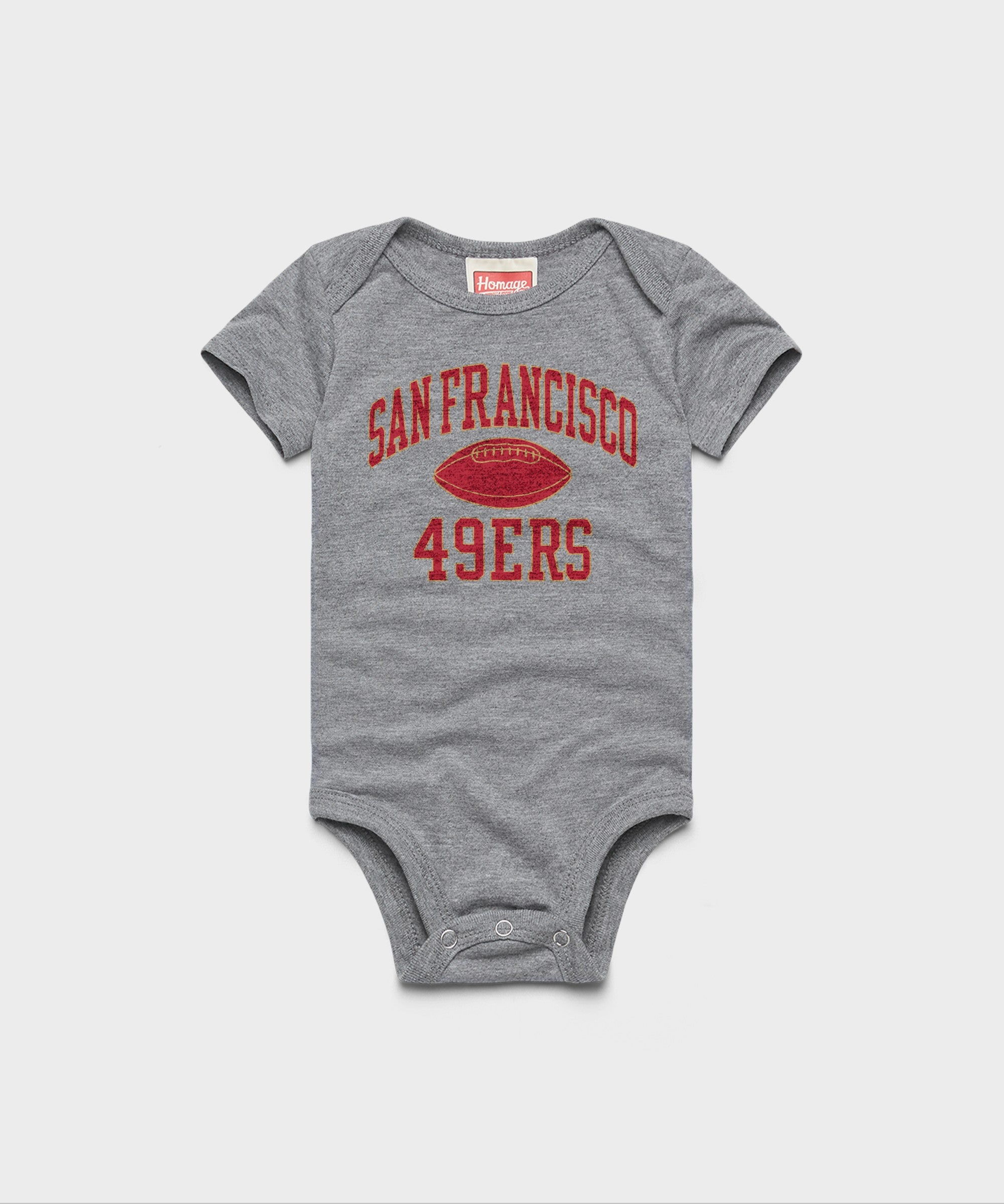San Francisco 49Ers Gridiron Baby One Piece