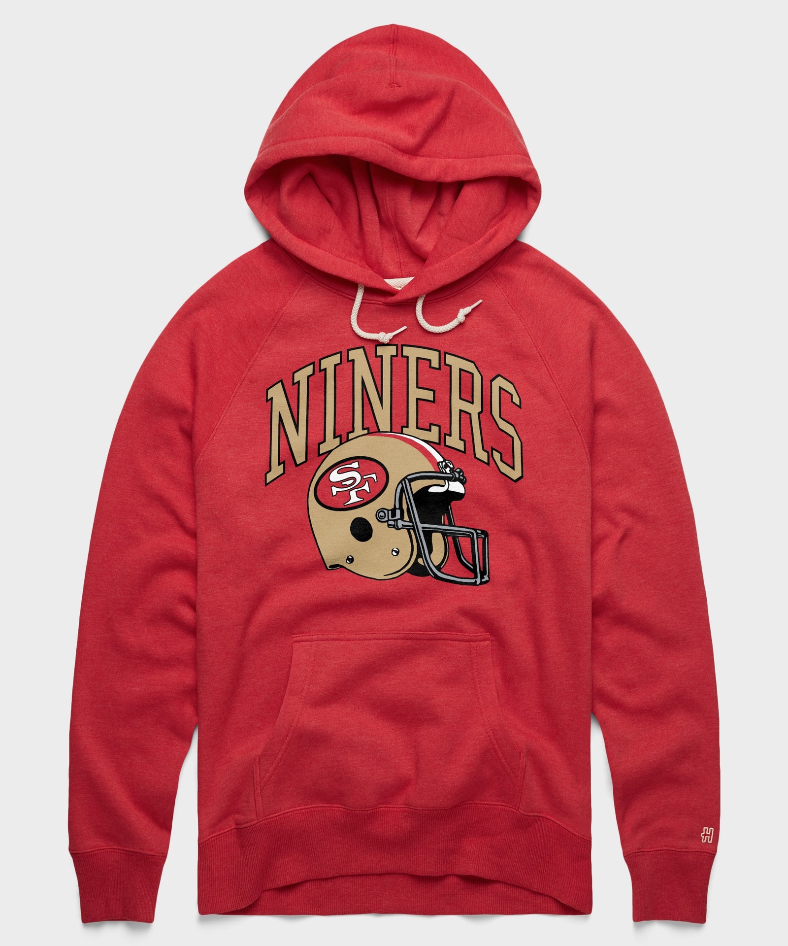San Francisco 49Ers Helmet Retro Hoodie