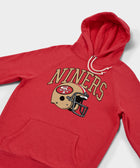 San Francisco 49Ers Helmet Retro Hoodie