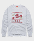 San Francisco 49Ers Holiday Crewneck