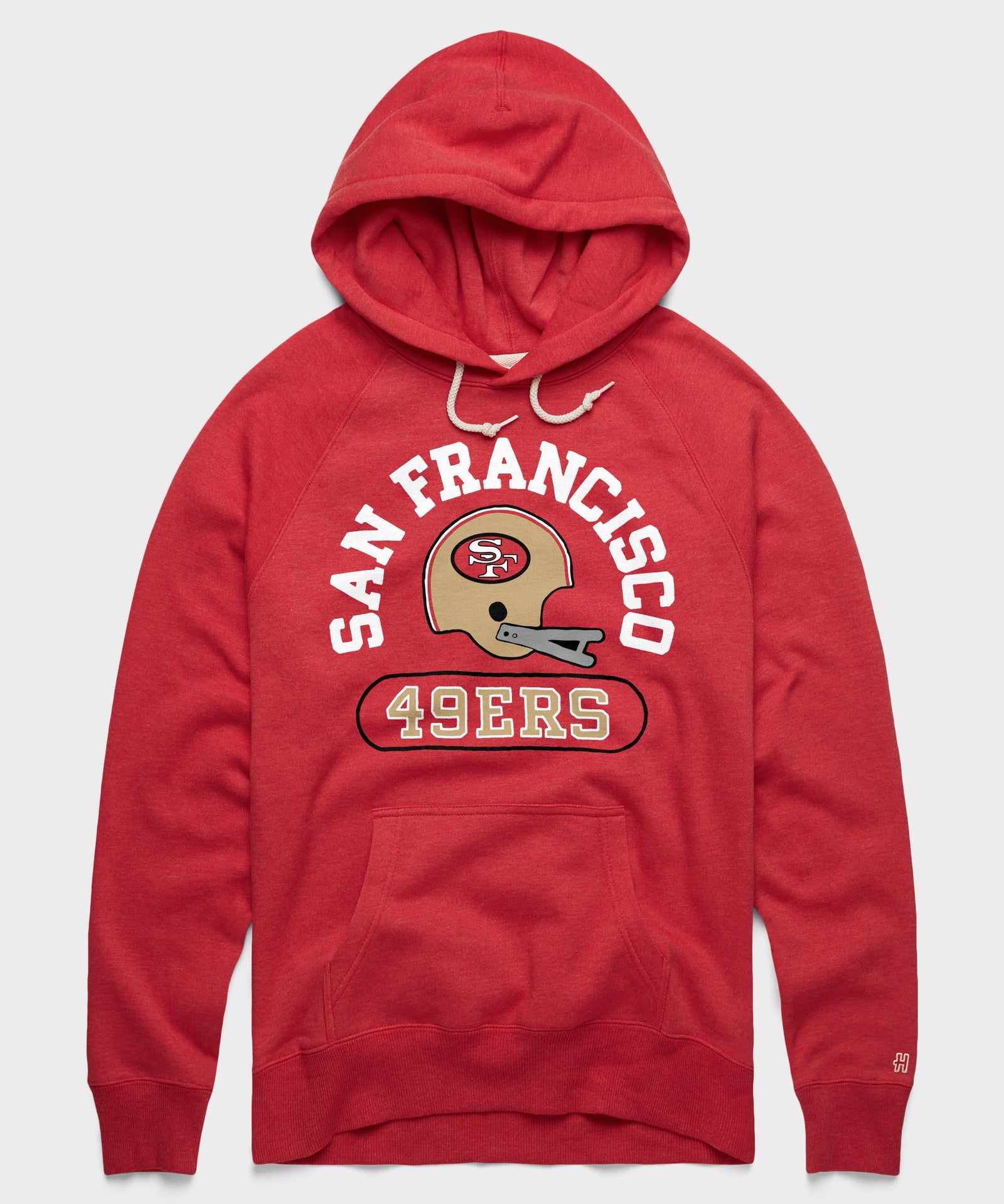 San Francisco 49Ers Throwback Helmet Hoodie