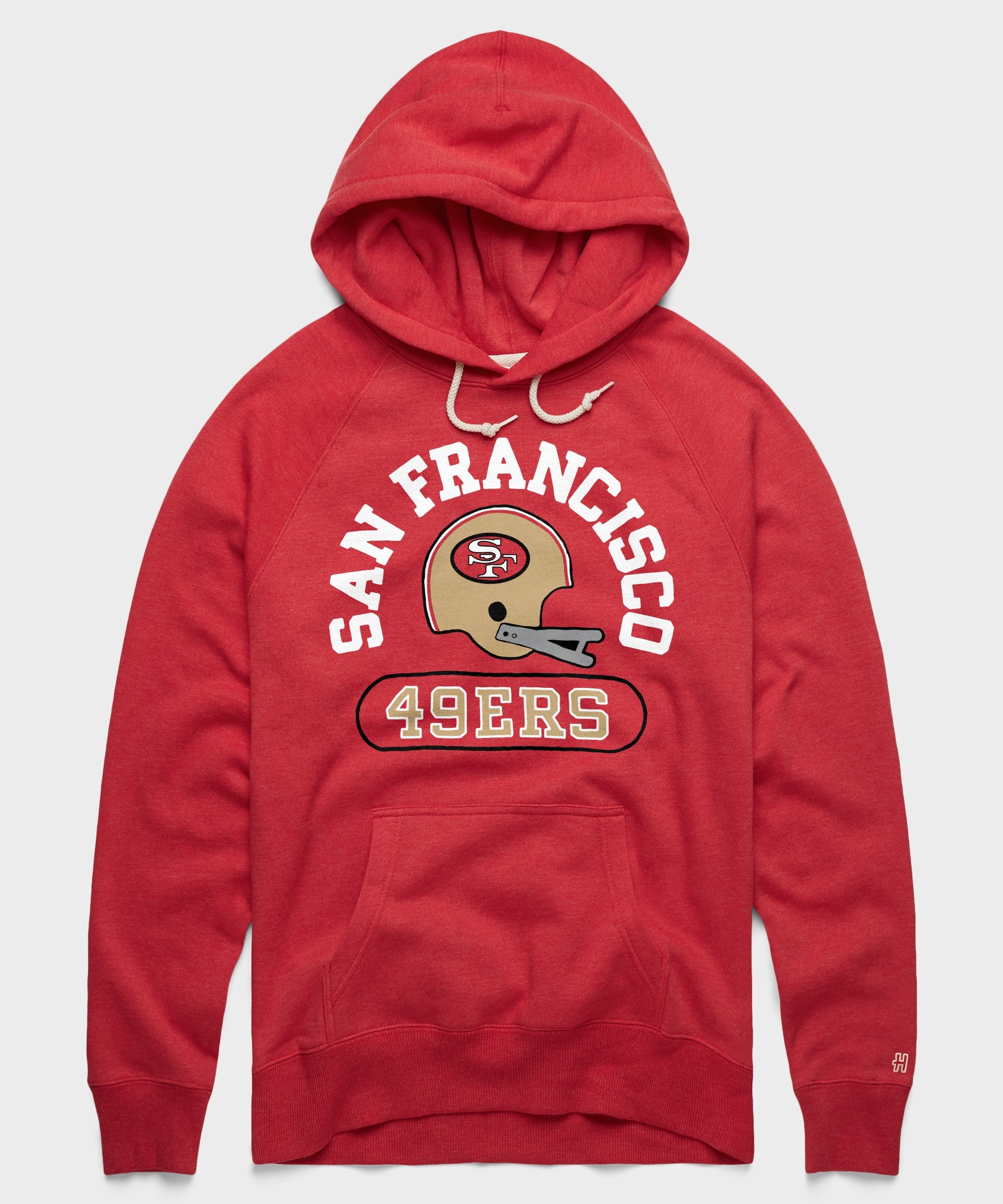 San Francisco 49Ers Throwback Helmet Hoodie