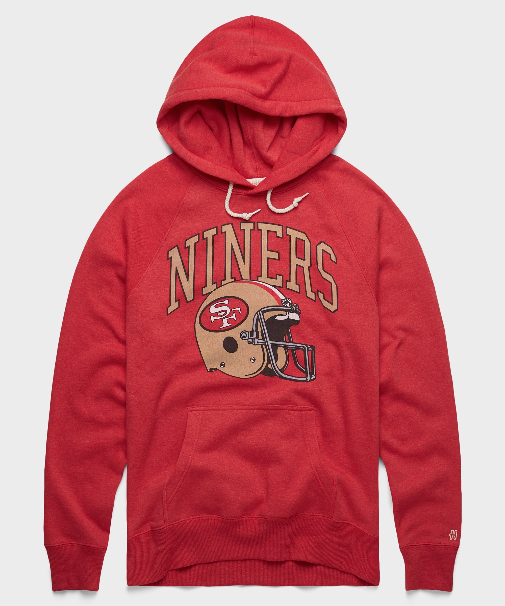 San Francisco 49ers Helmet Retro Hoodie