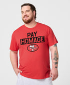 San Francisco 49ers Pay Homage