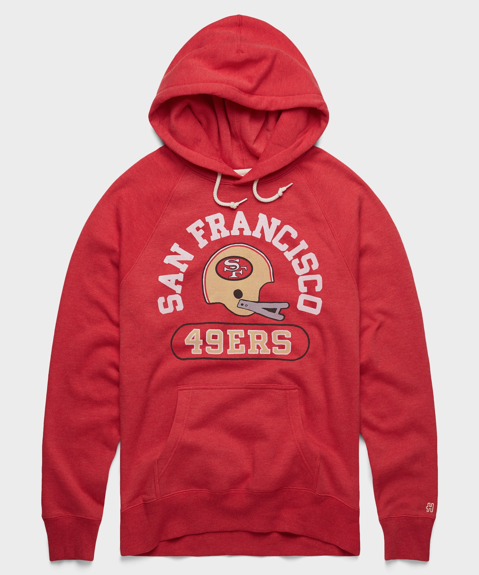 San Francisco 49ers Throwback Helmet Hoodie