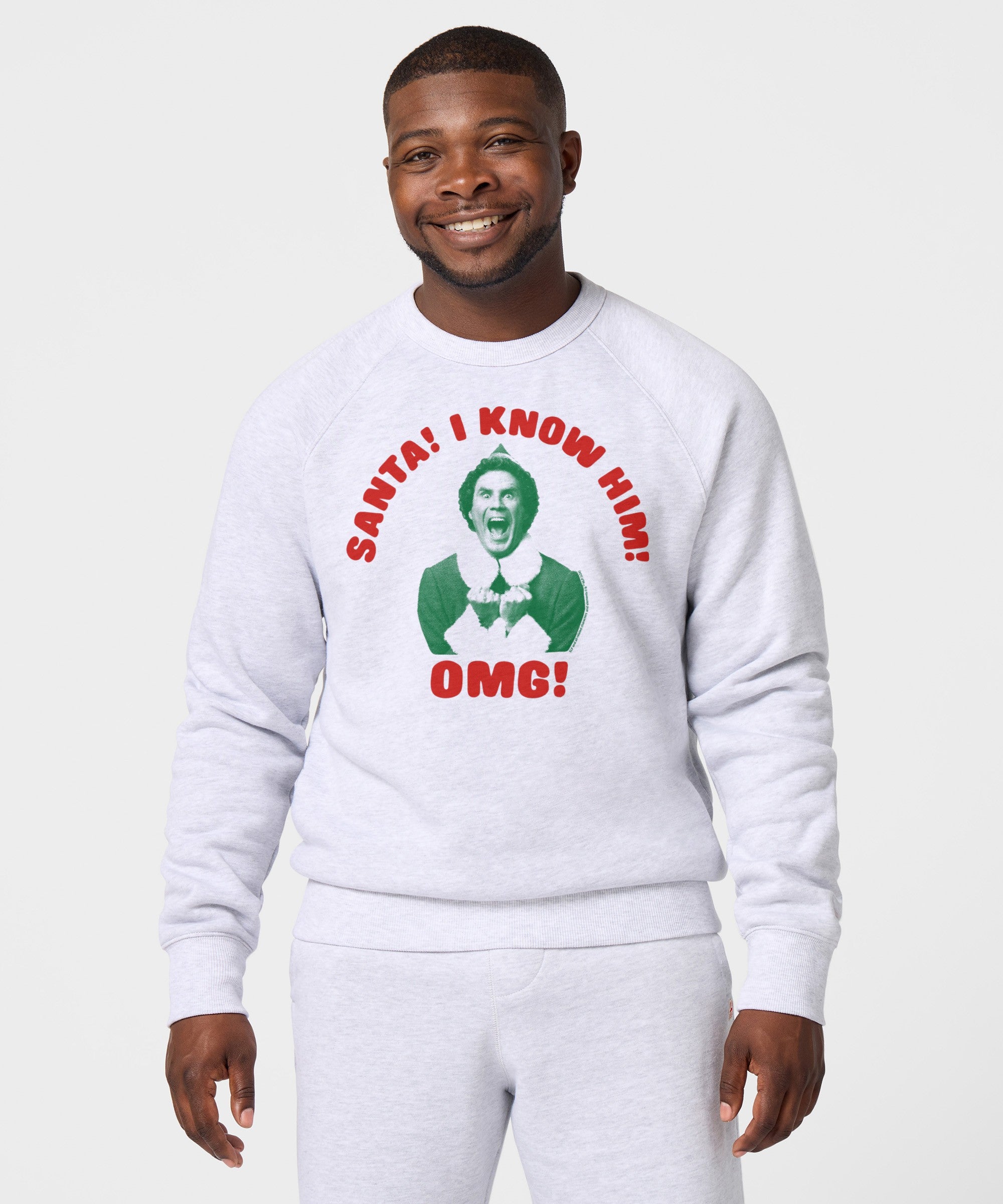 Santa! I Know Him! Omg! Crewneck