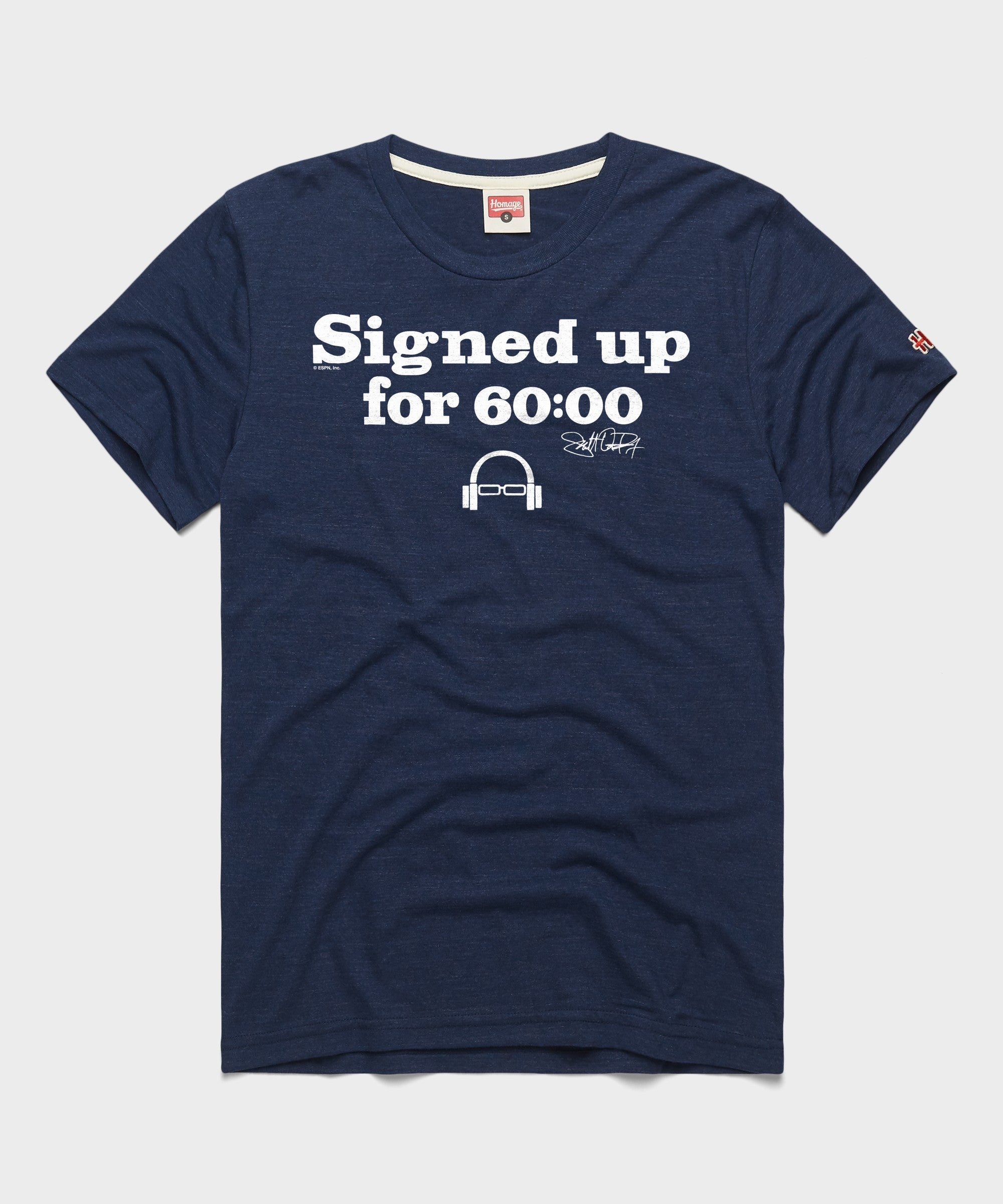 Scott Van Pelt Signed Up For 60'00