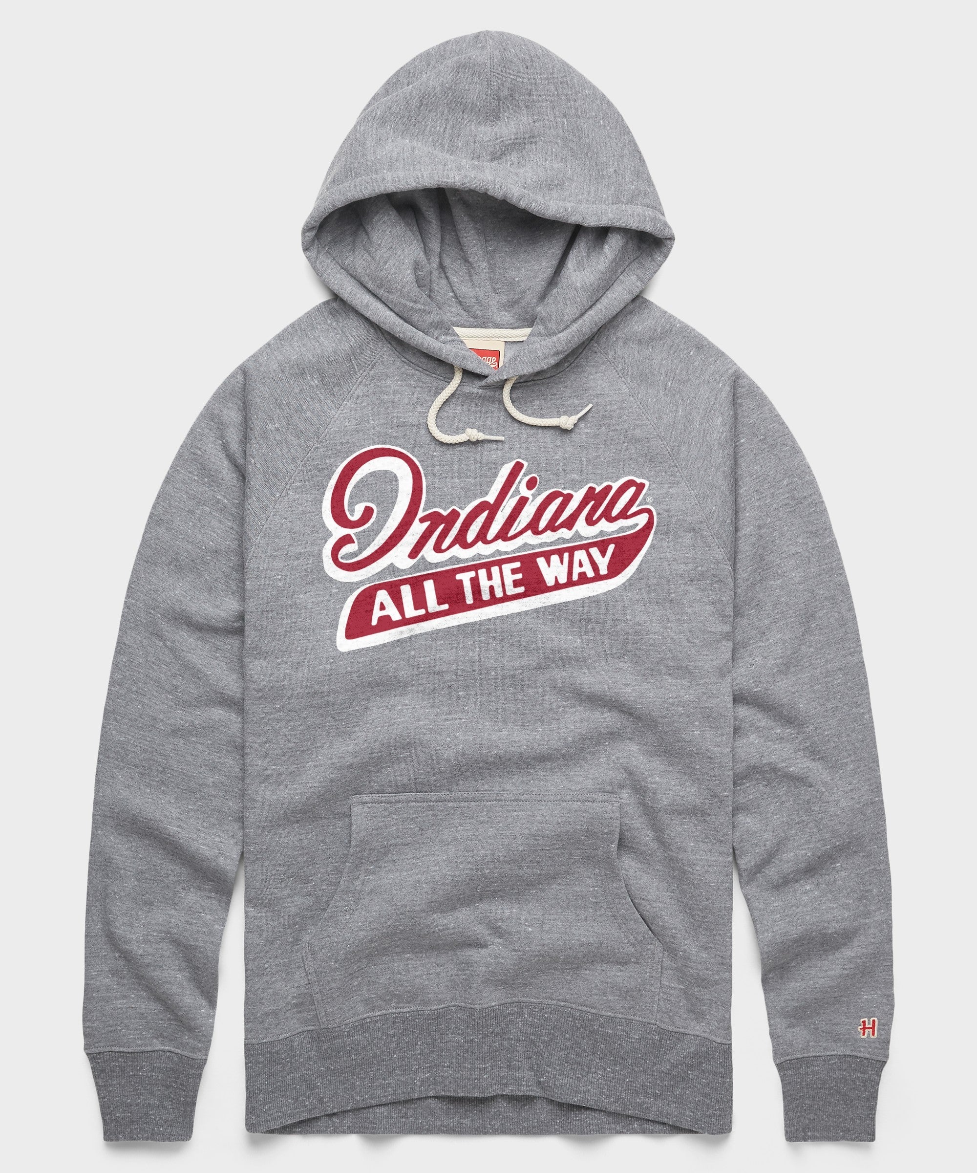 Script Indiana All The Way Hoodie