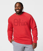 Script Ohio All Scarlet Crewneck