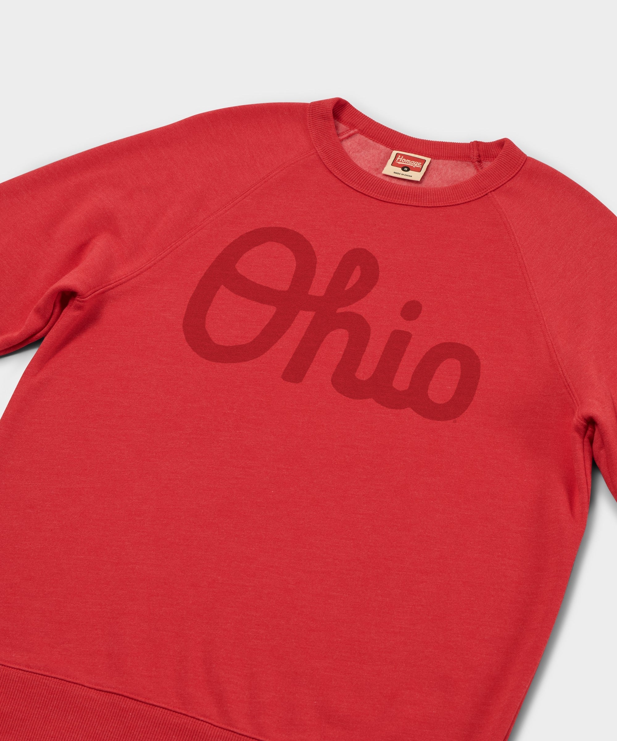 Script Ohio All Scarlet Crewneck