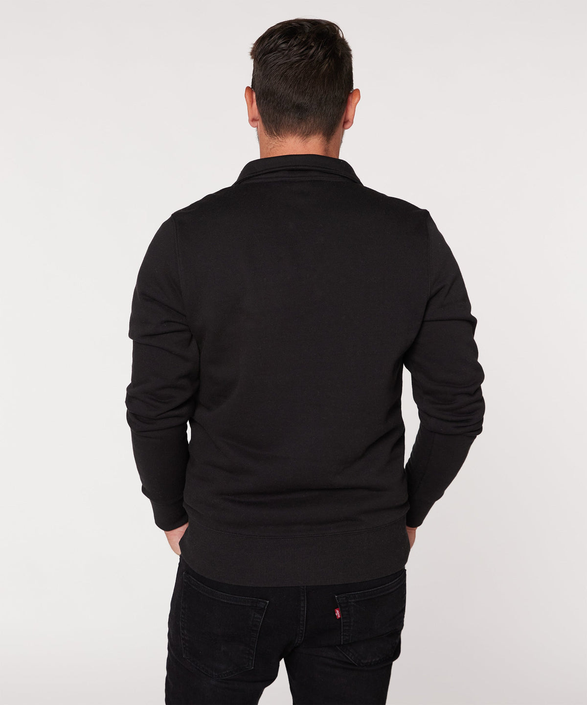 Script Ohio Applique Quarter Zip Pullover