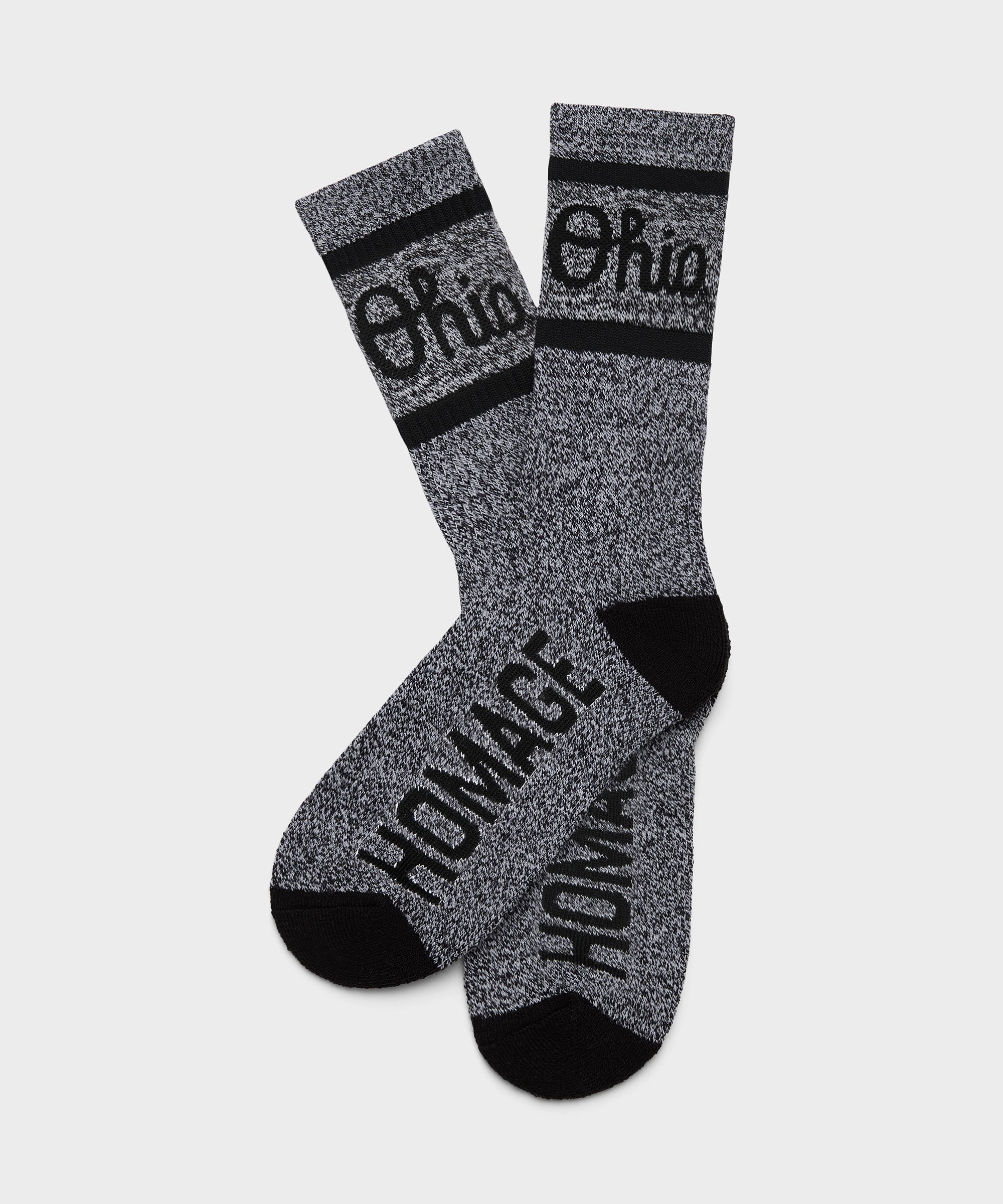 Script Ohio Athletic Socks
