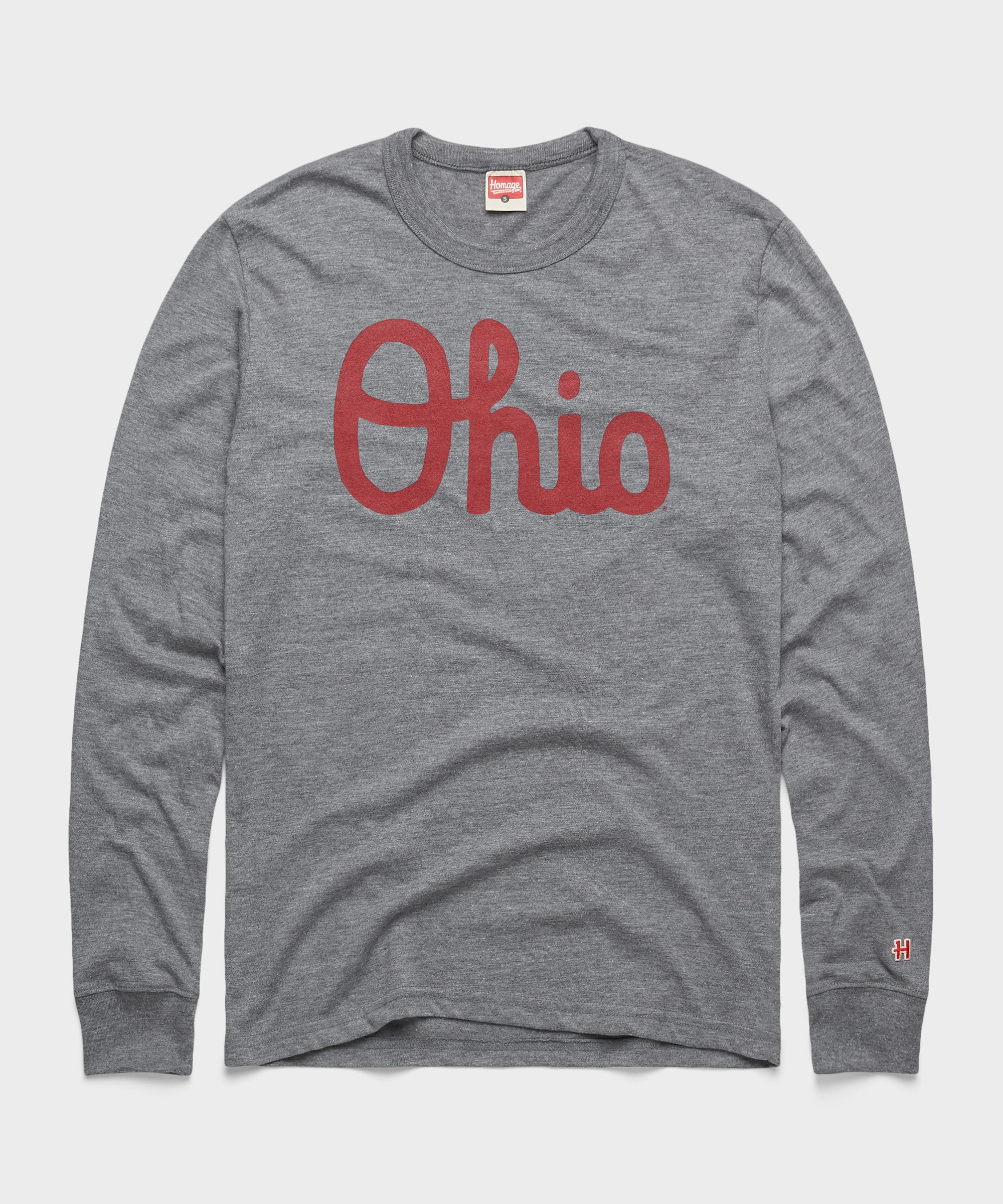 Script Ohio Long Sleeve Tee