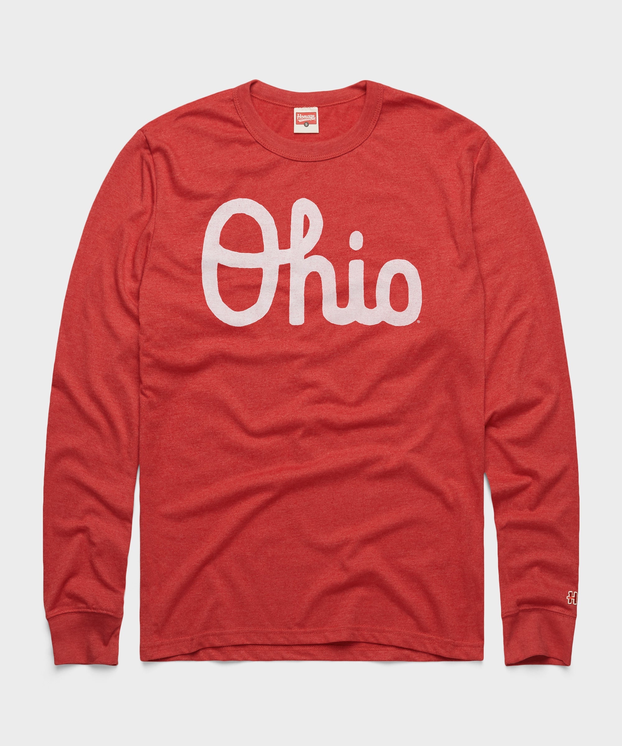 Script Ohio Long Sleeve Tee