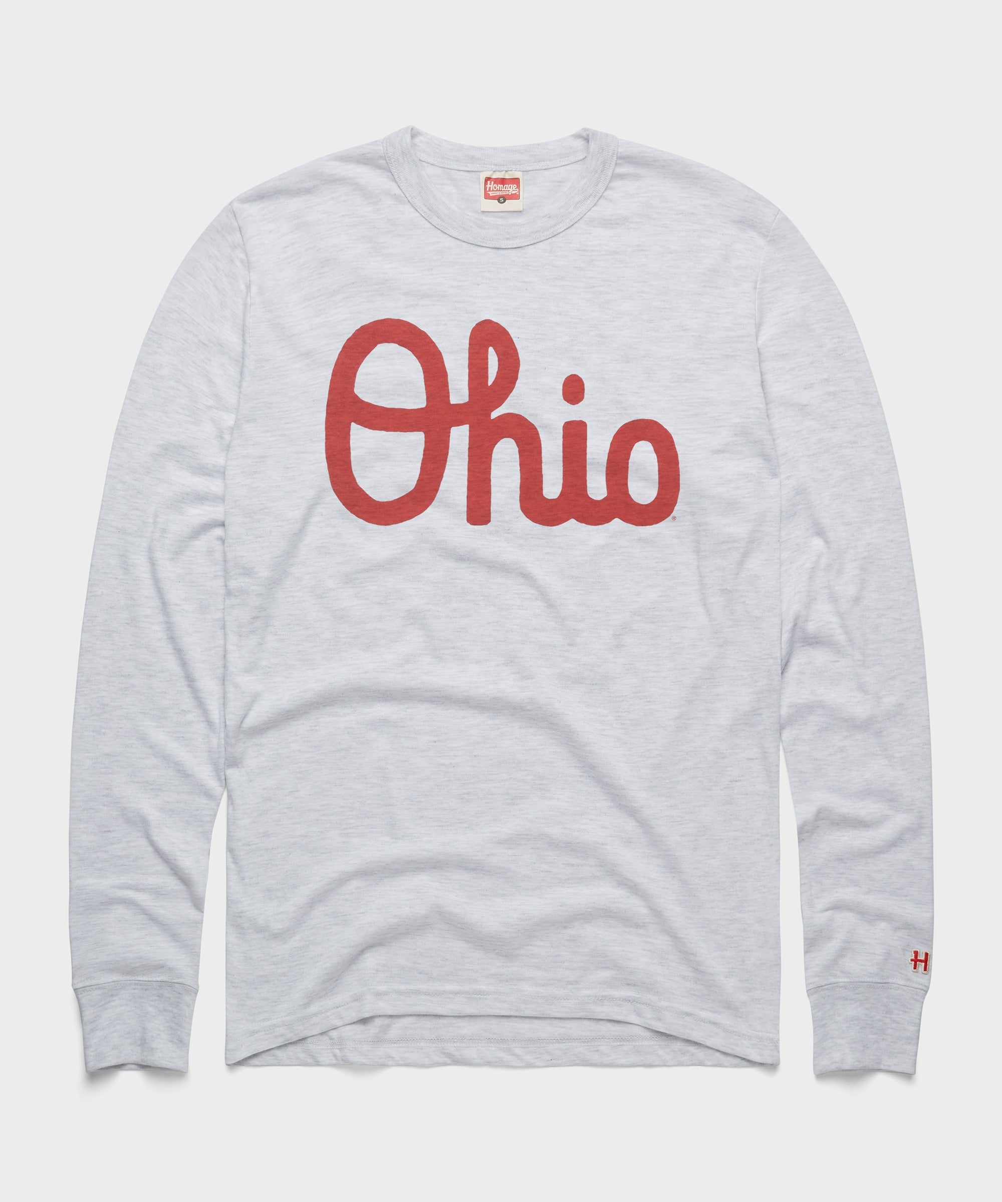 Script Ohio Long Sleeve Tee