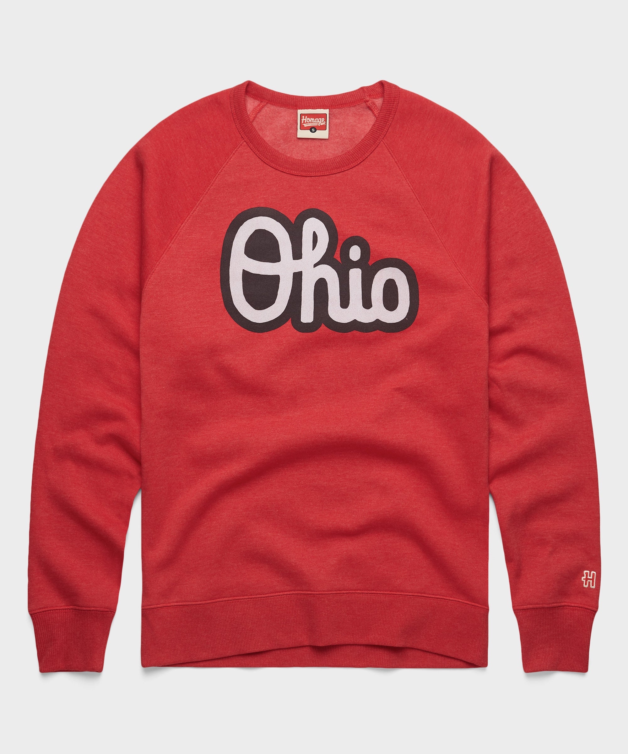 Script Ohio Outline Crewneck