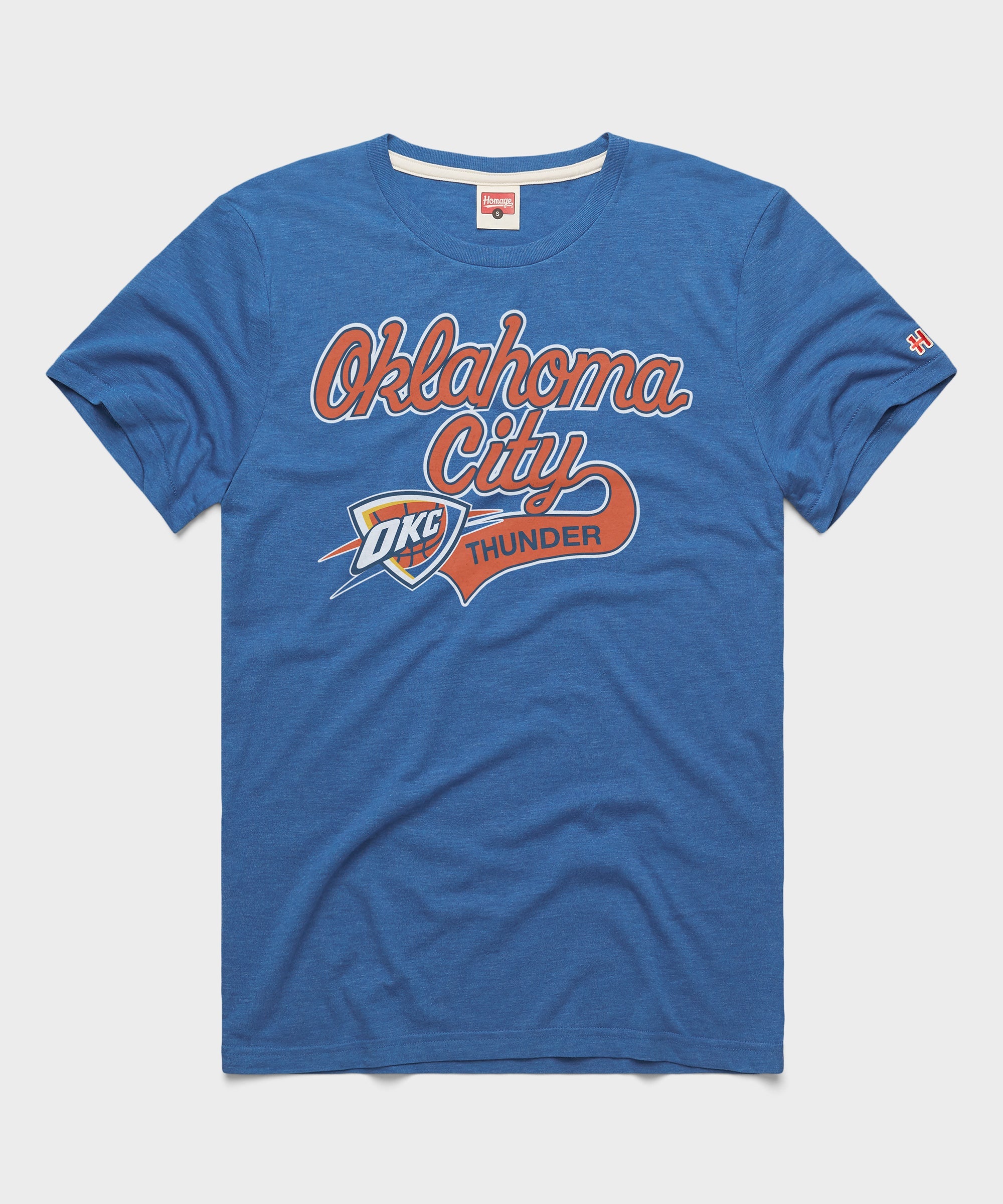 Script Oklahoma City Thunder Royal Blue