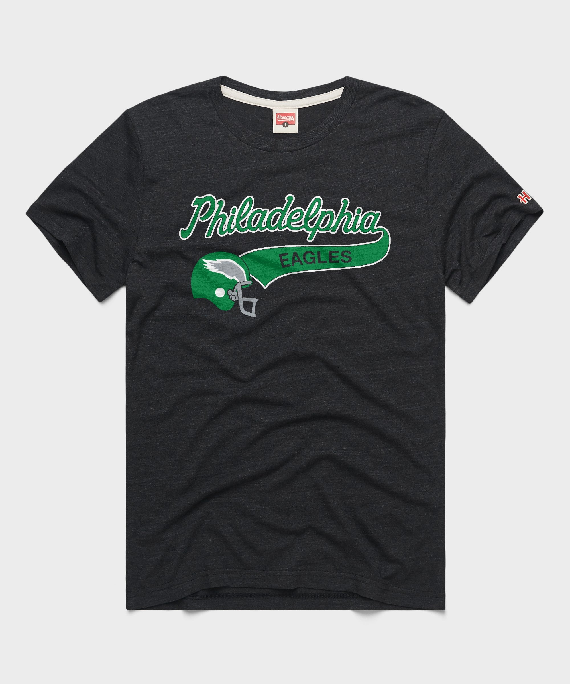 Eagles In Script Script Philadelphia Eagles | Retro Philadelphia Eagles T-Shirt – HOMAGE