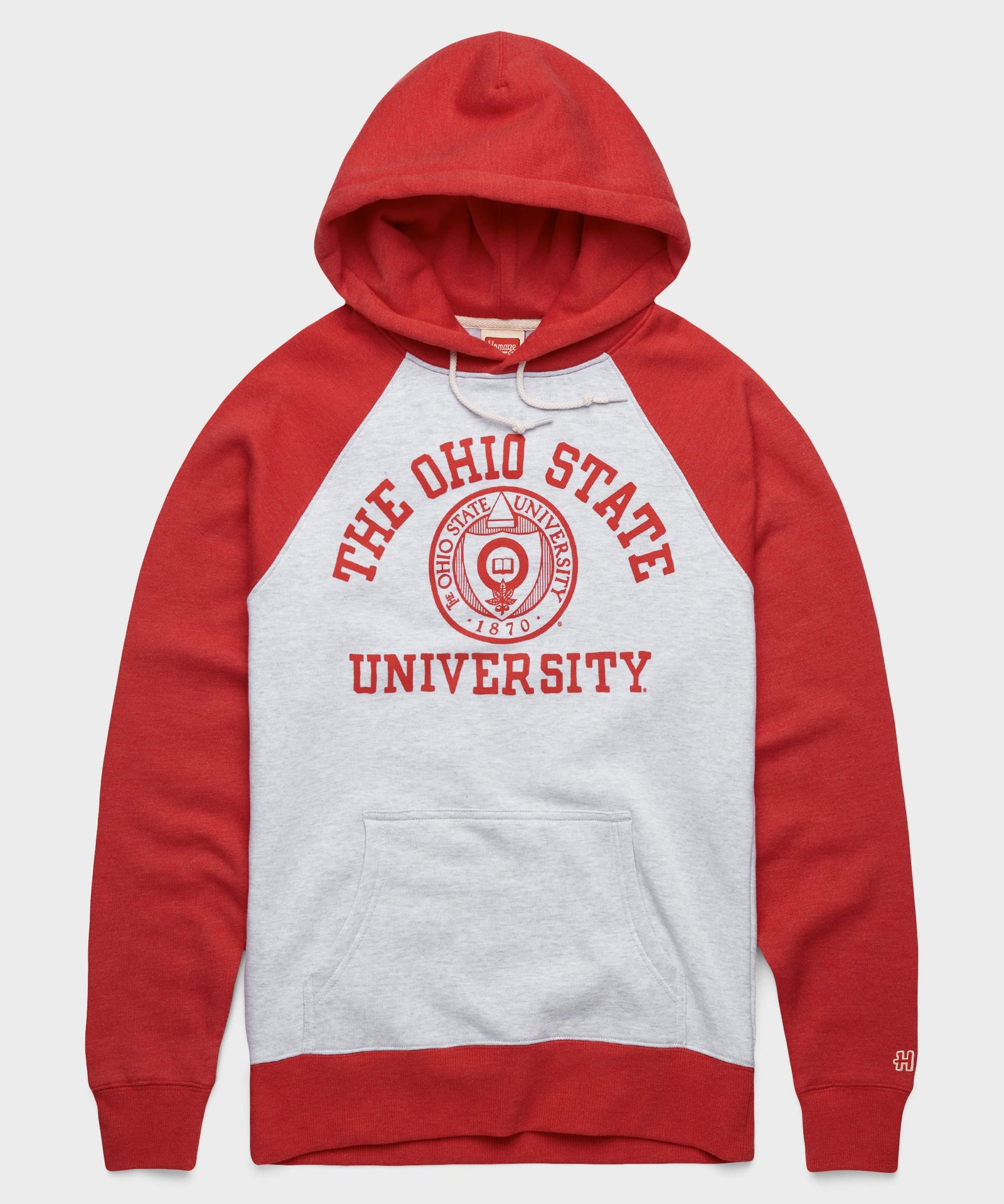 Seal Of The Ohio State University Colorblock Hoodie
