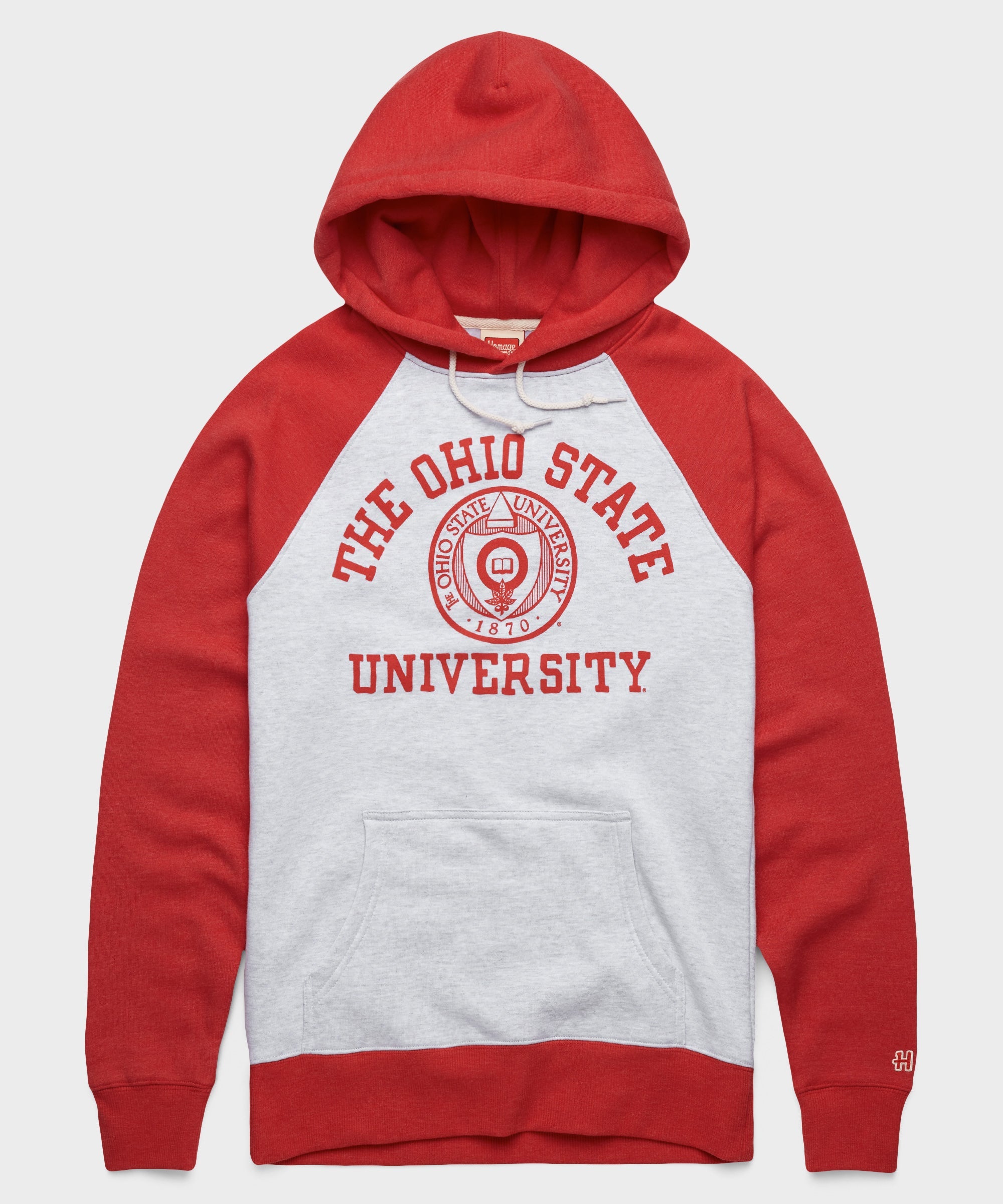 Seal Of The Ohio State University Colorblock Hoodie