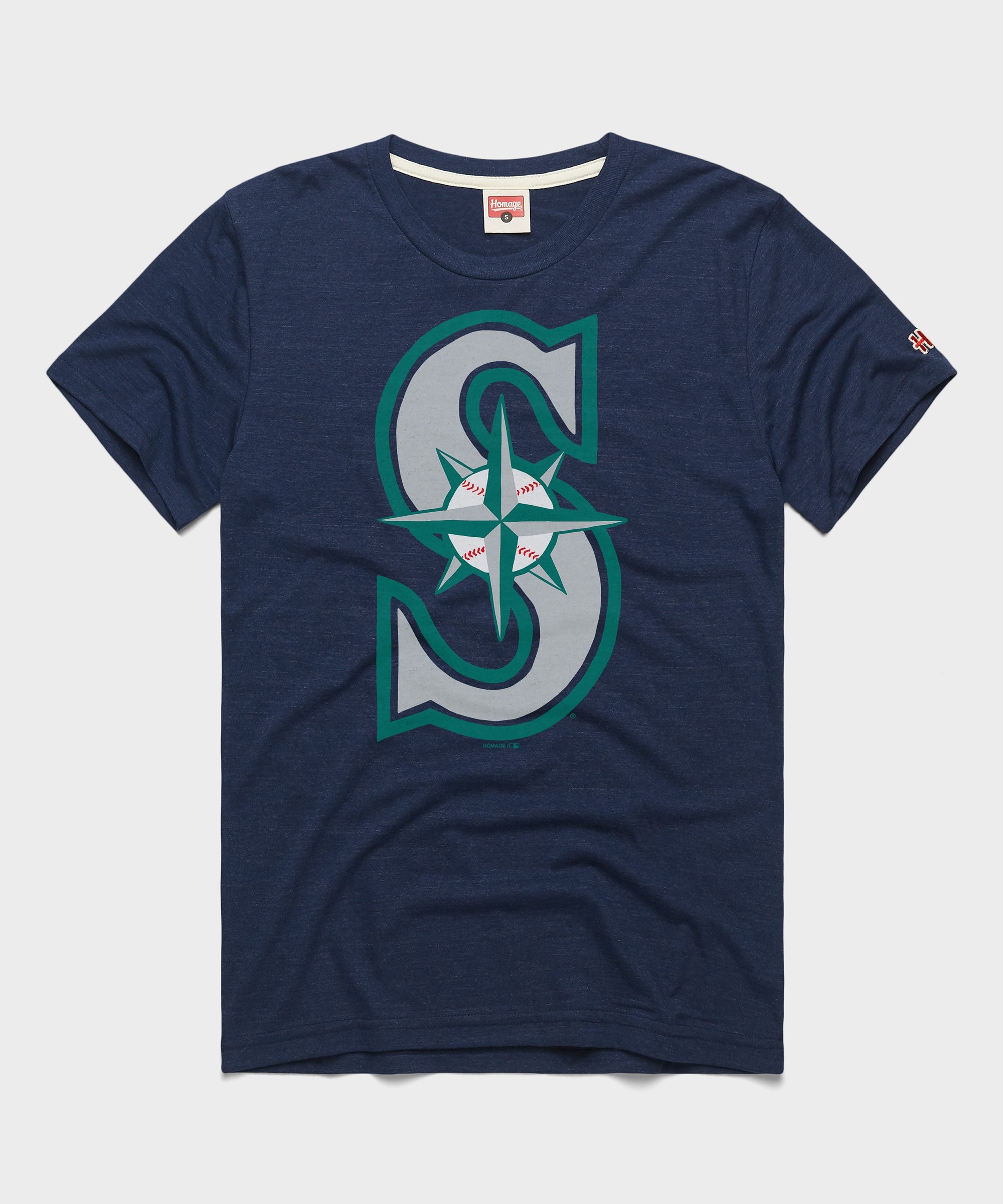 Seattle Mariners Cap Logo '93 Navy