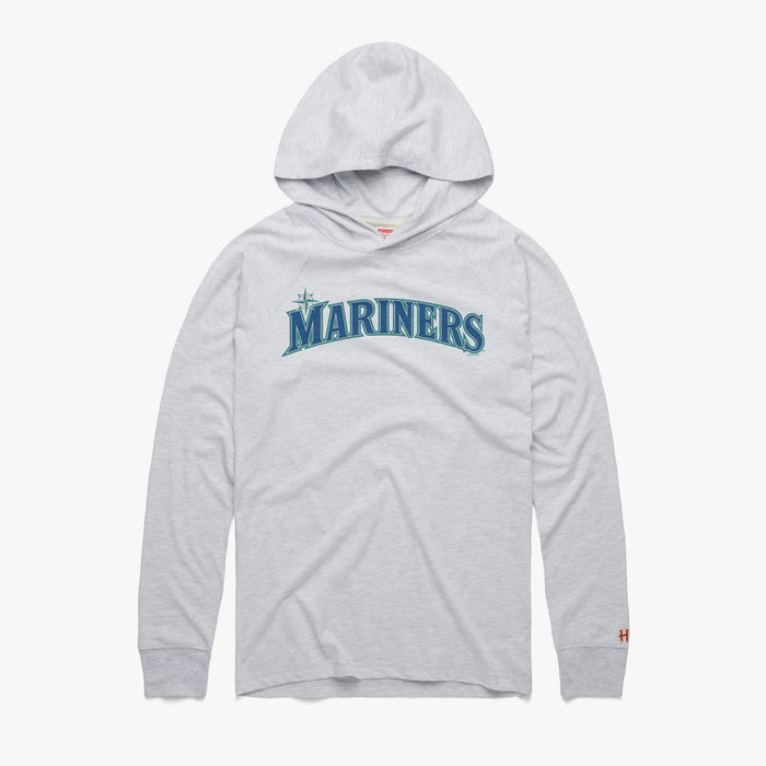 Seattle Mariners Jersey Logo Lightweight Hoodie