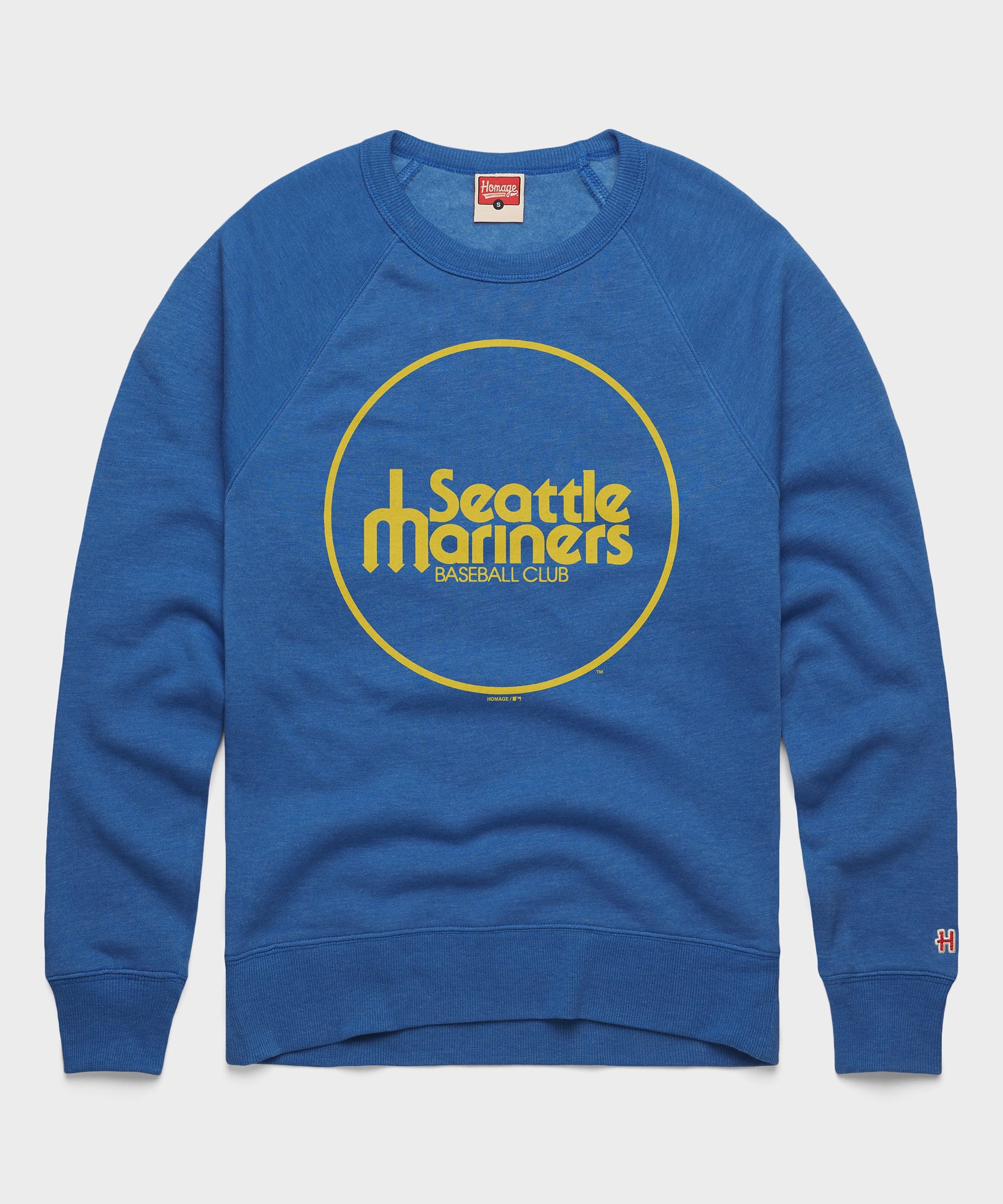 Seattle Mariners '77 Crewneck Royal Blue