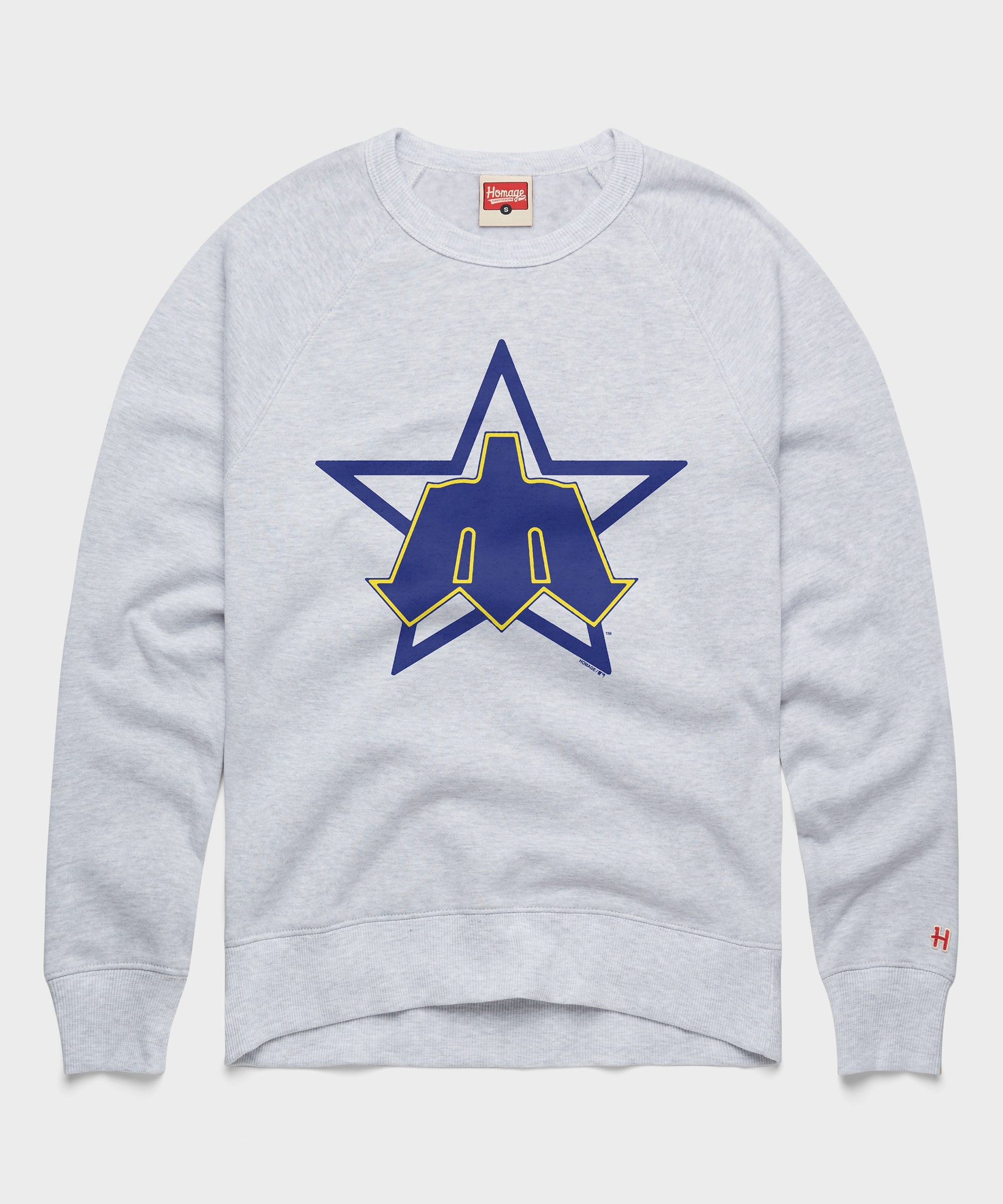 Seattle Mariners '81 Crewneck Ash