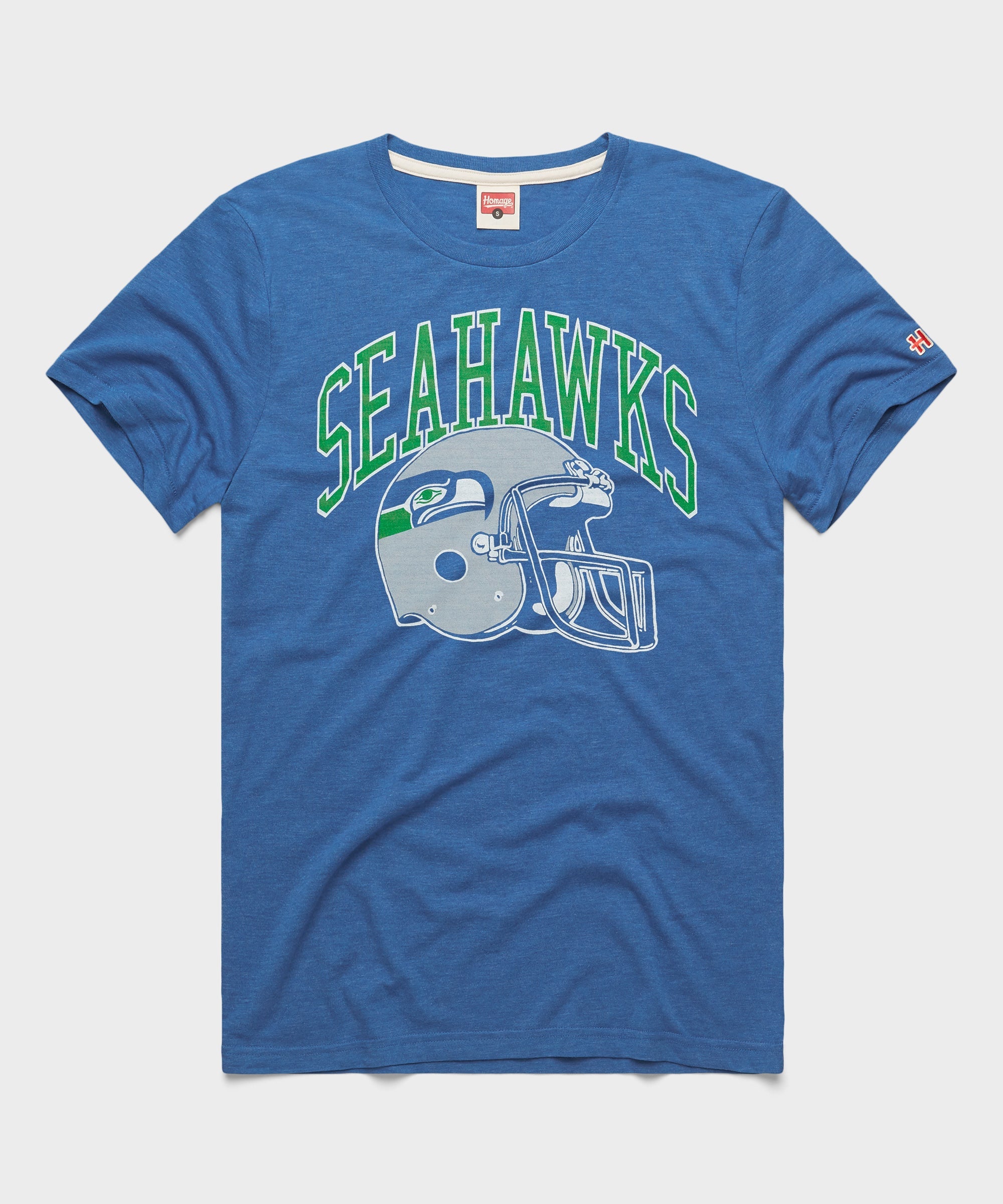 Seattle Seahawks Helmet Retro Royal Blue