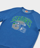 Seattle Seahawks Helmet Retro Crewneck