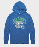 Seattle Seahawks Helmet Retro Lightweight Hoodie
