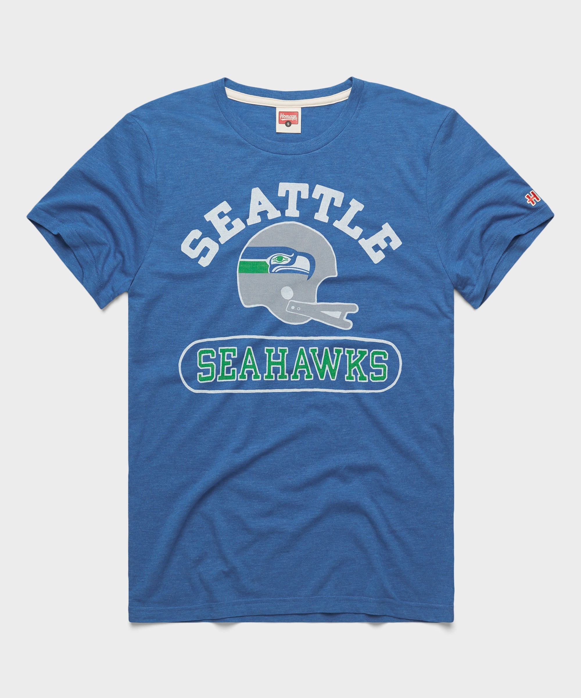 Seattle Seahawks Throwback Helmet Royal Blue