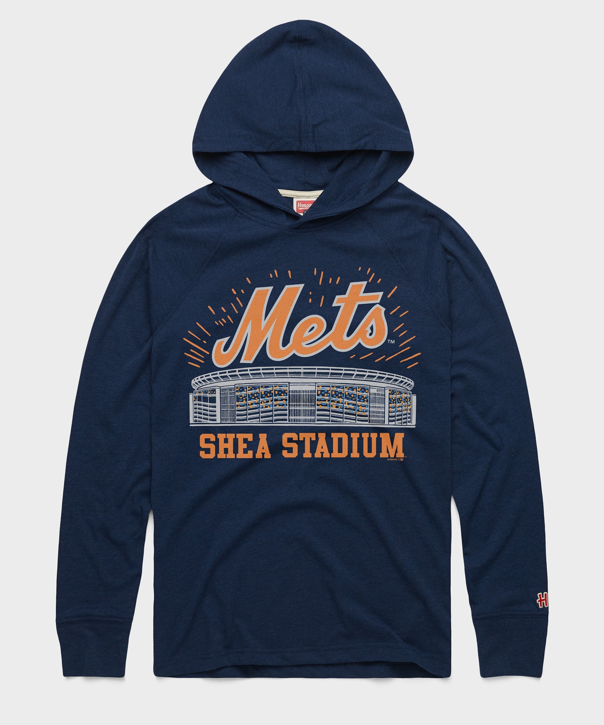 Shea Stadium Mets Lightweight Hoodie