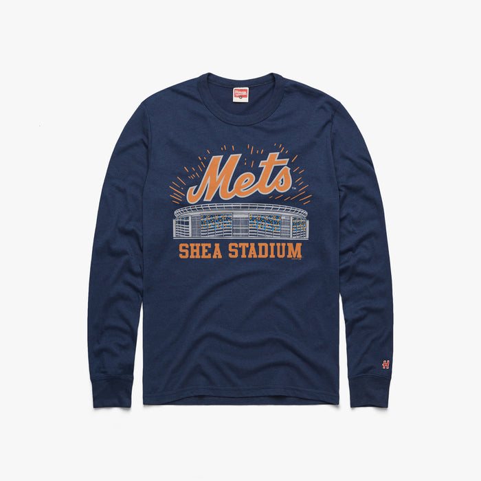 Shea Stadium Mets Long Sleeve Tee