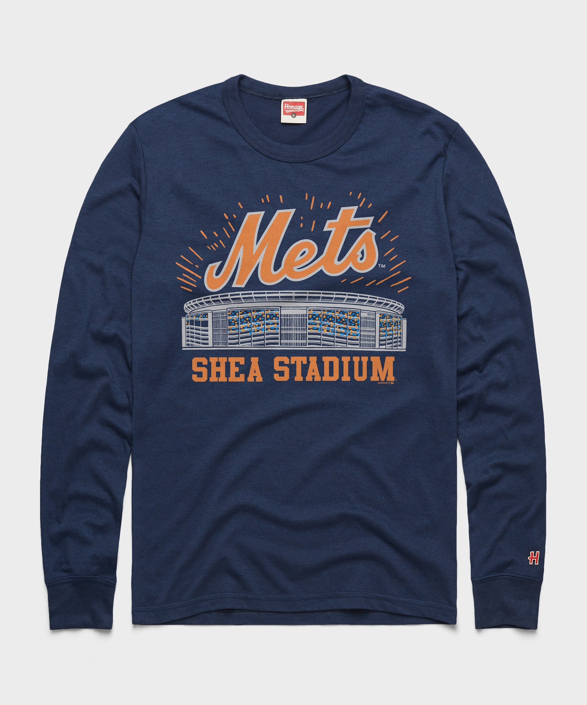 Shea Stadium Mets Long Sleeve Tee