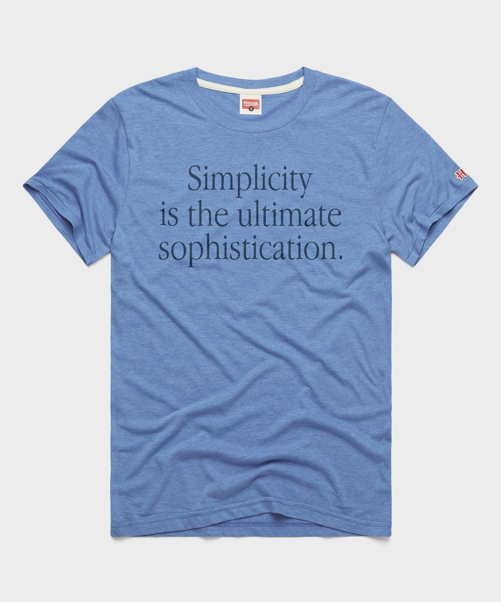 Simplicity Is The Ultimate Sophistication