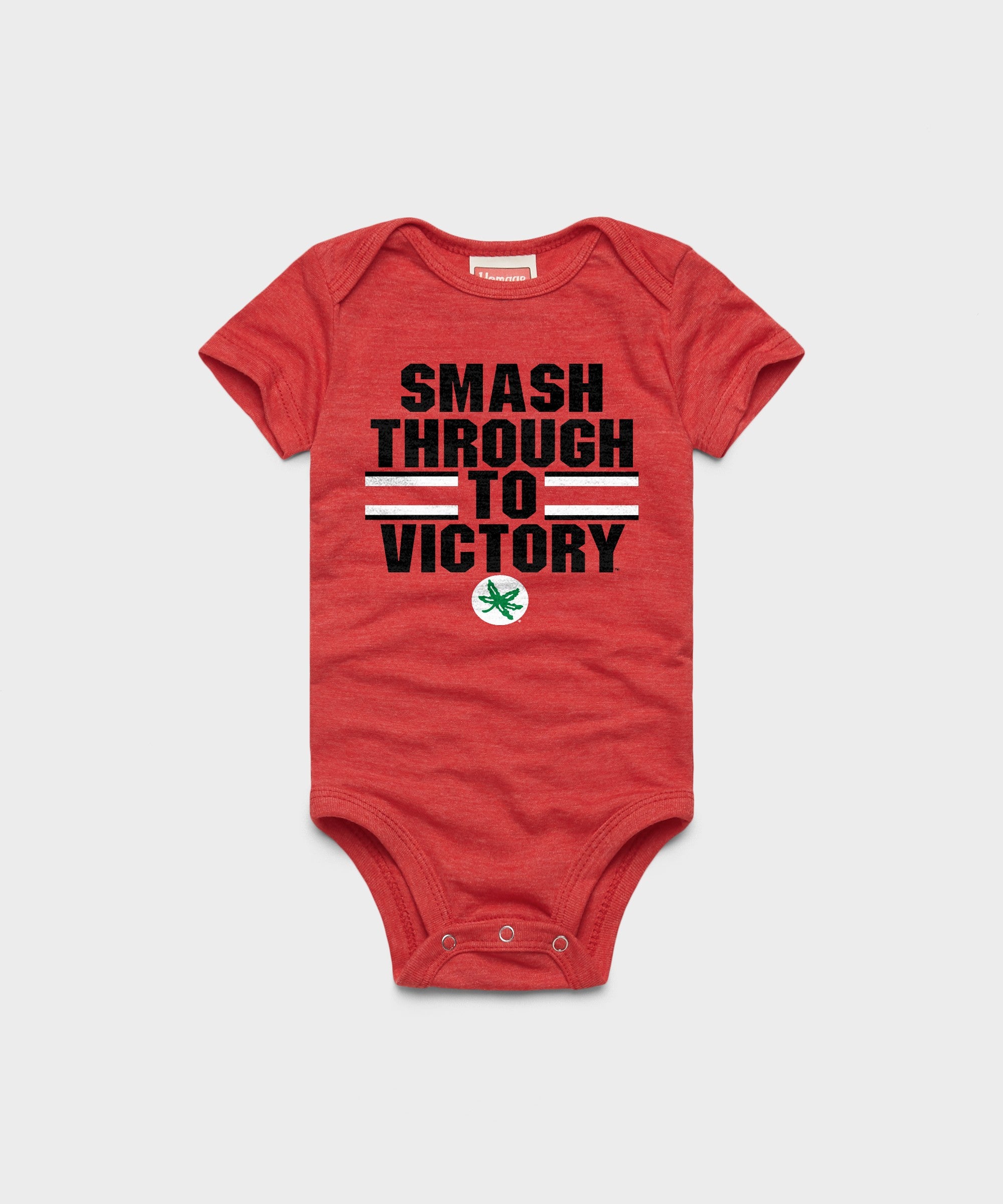 Smash Through To Victory Baby One Piece