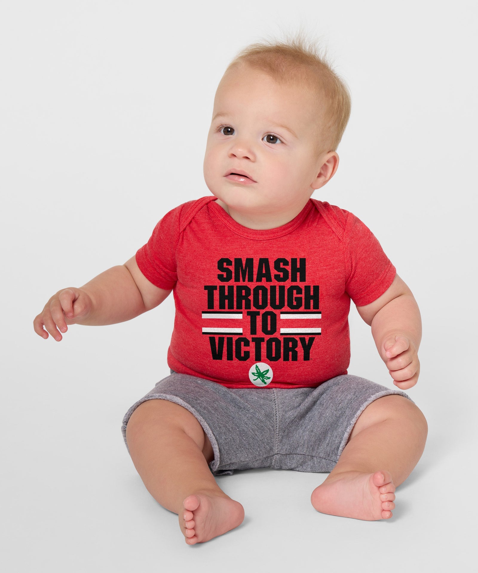 Smash Through To Victory Baby One Piece