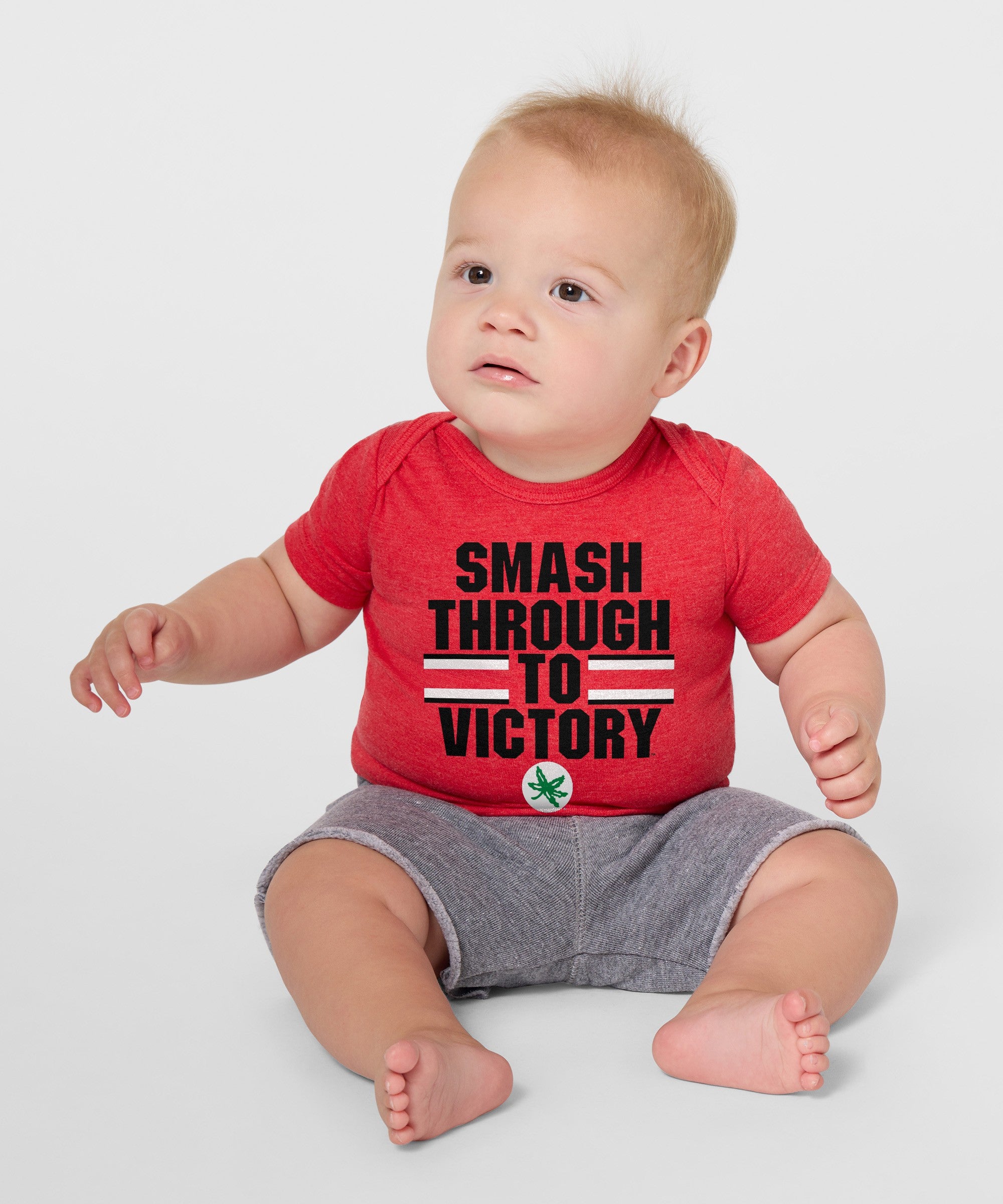 Smash Through To Victory Baby One Piece