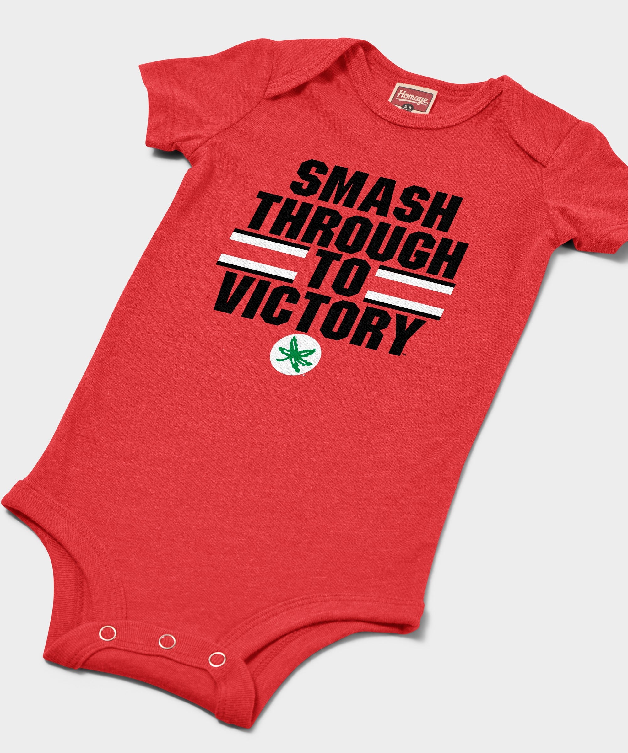 Smash Through To Victory Baby One Piece
