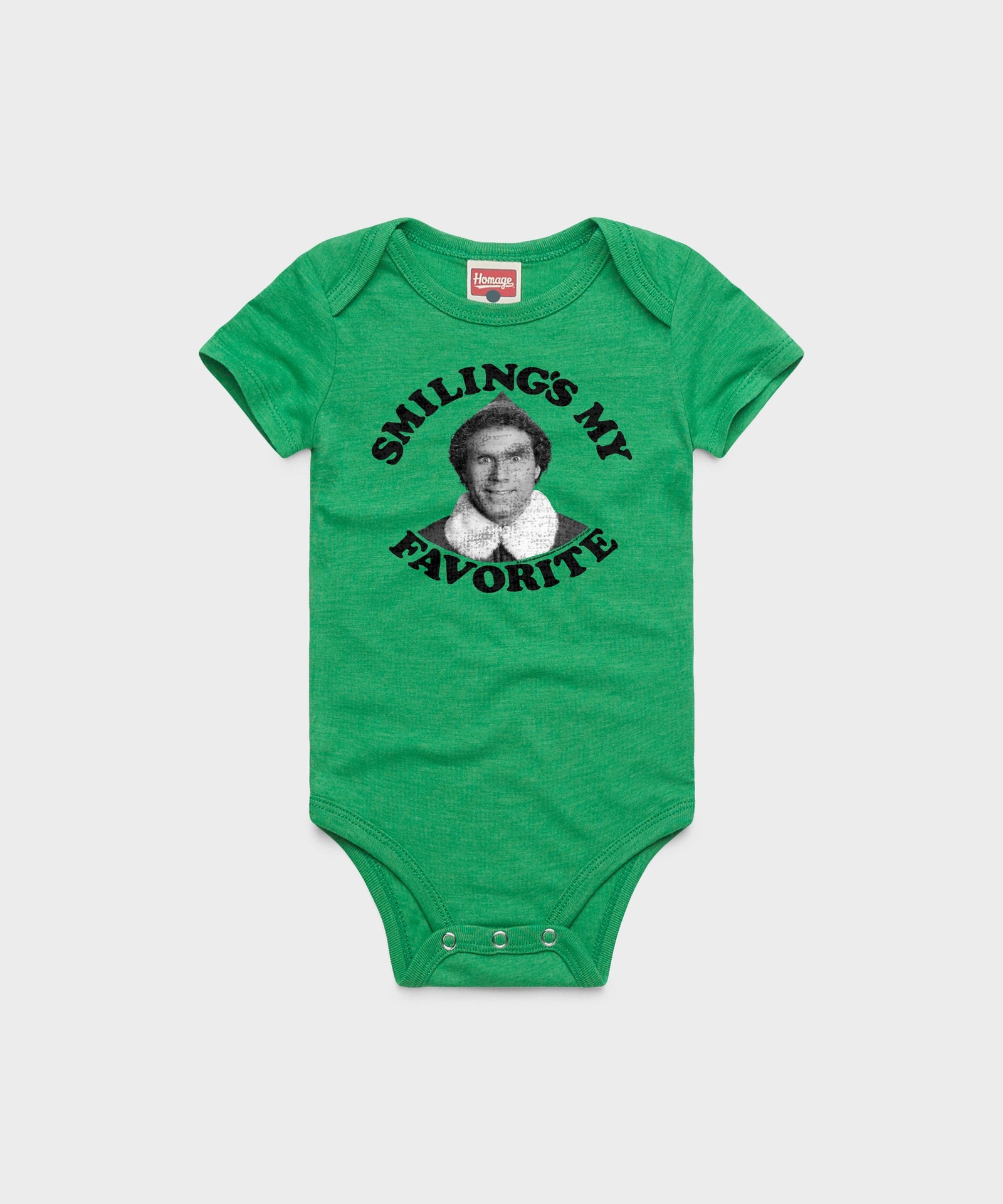 Smiling's My Favorite Baby One Piece