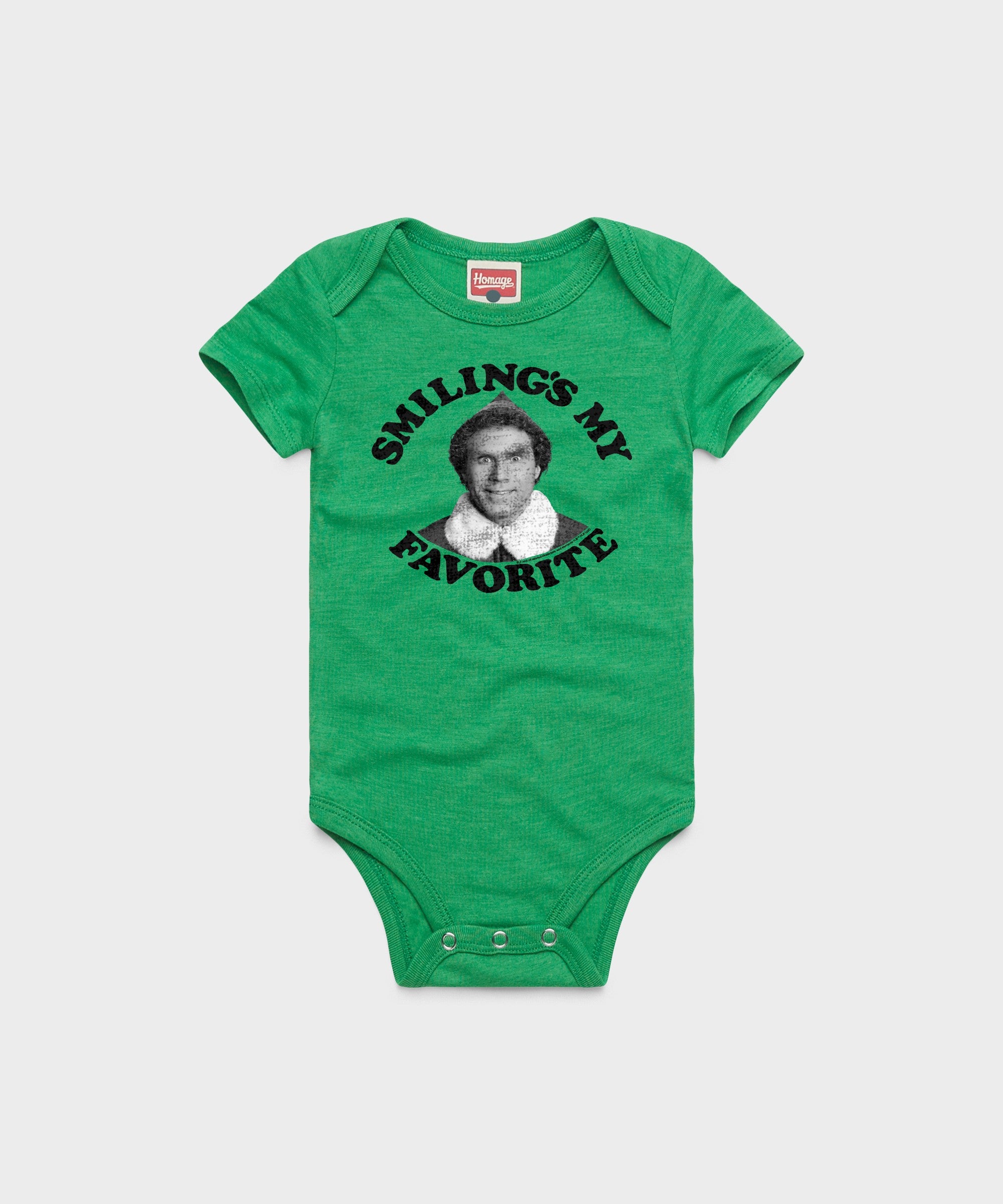Smiling's My Favorite Baby One Piece