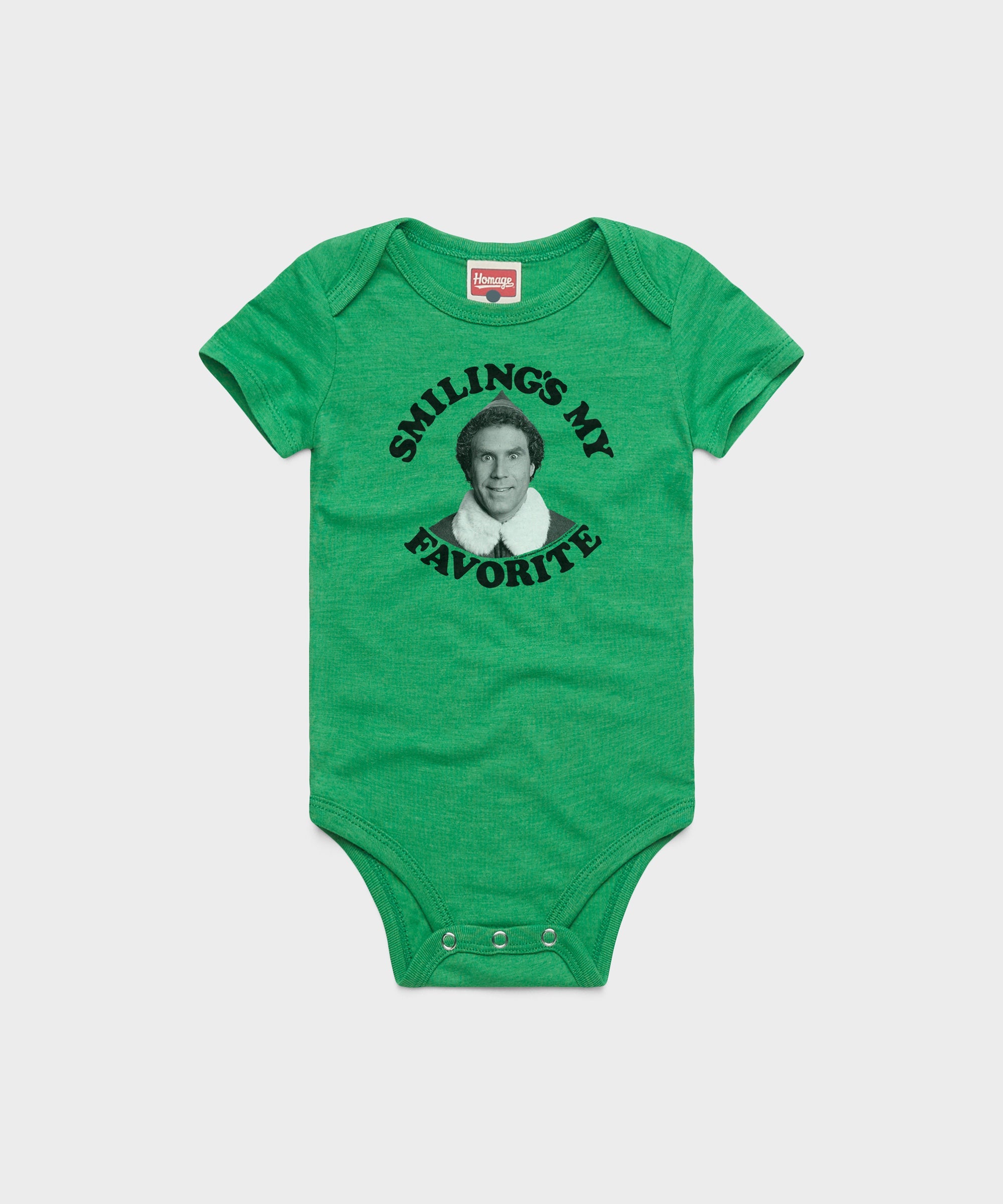 Smiling's My Favorite Baby One Piece